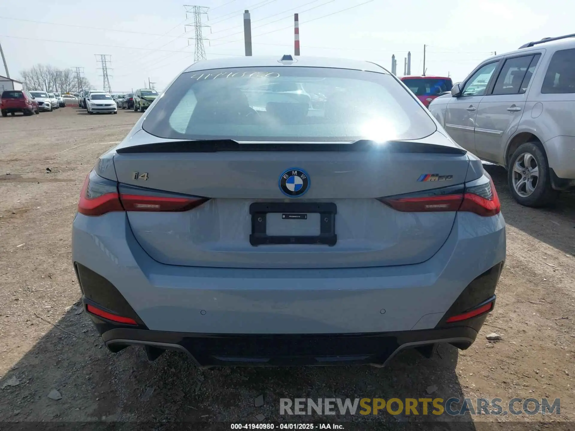 16 Photograph of a damaged car WBY33AW04RFS12149 BMW I4 2024