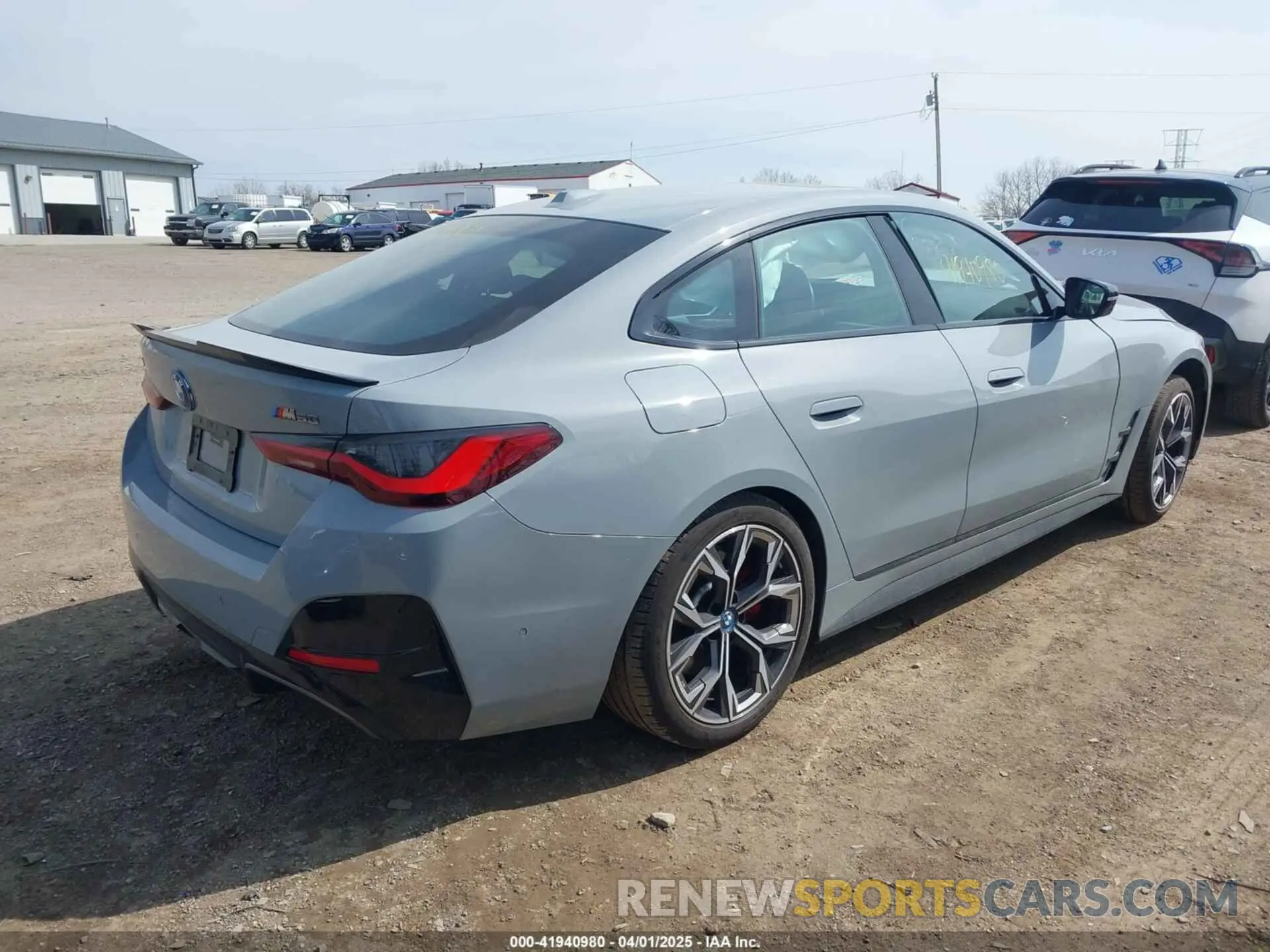 4 Photograph of a damaged car WBY33AW04RFS12149 BMW I4 2024