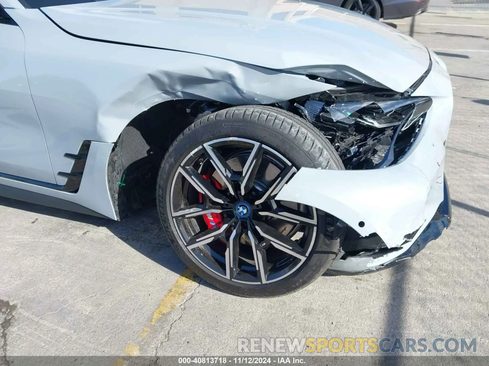 6 Photograph of a damaged car WBY33AW05RFS38467 BMW I4 2024