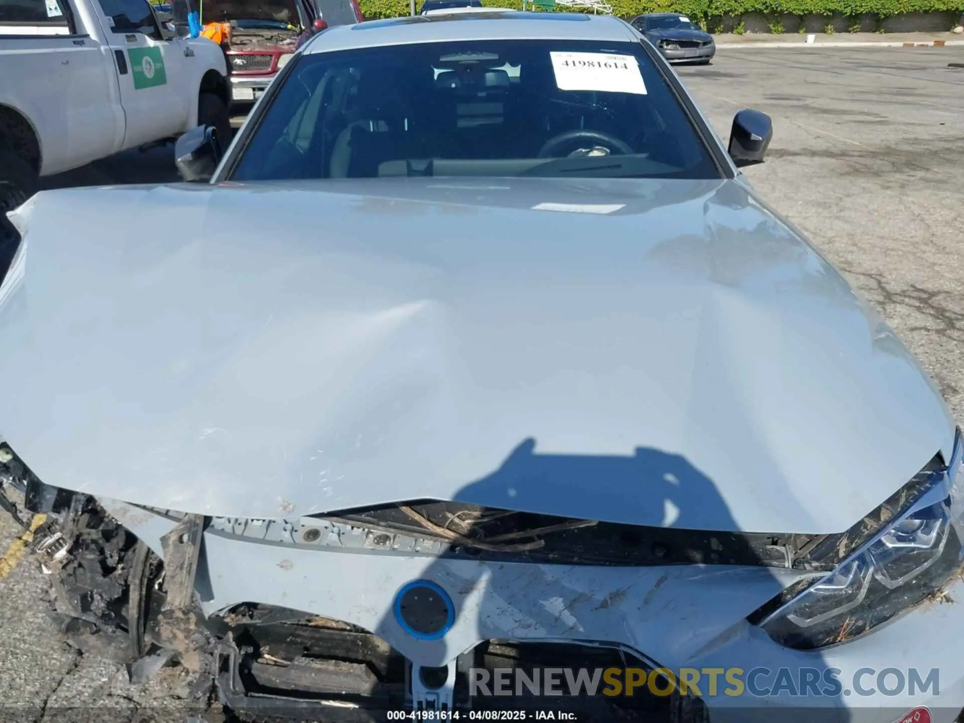 10 Photograph of a damaged car WBY33AW06RFS45489 BMW I4 2024