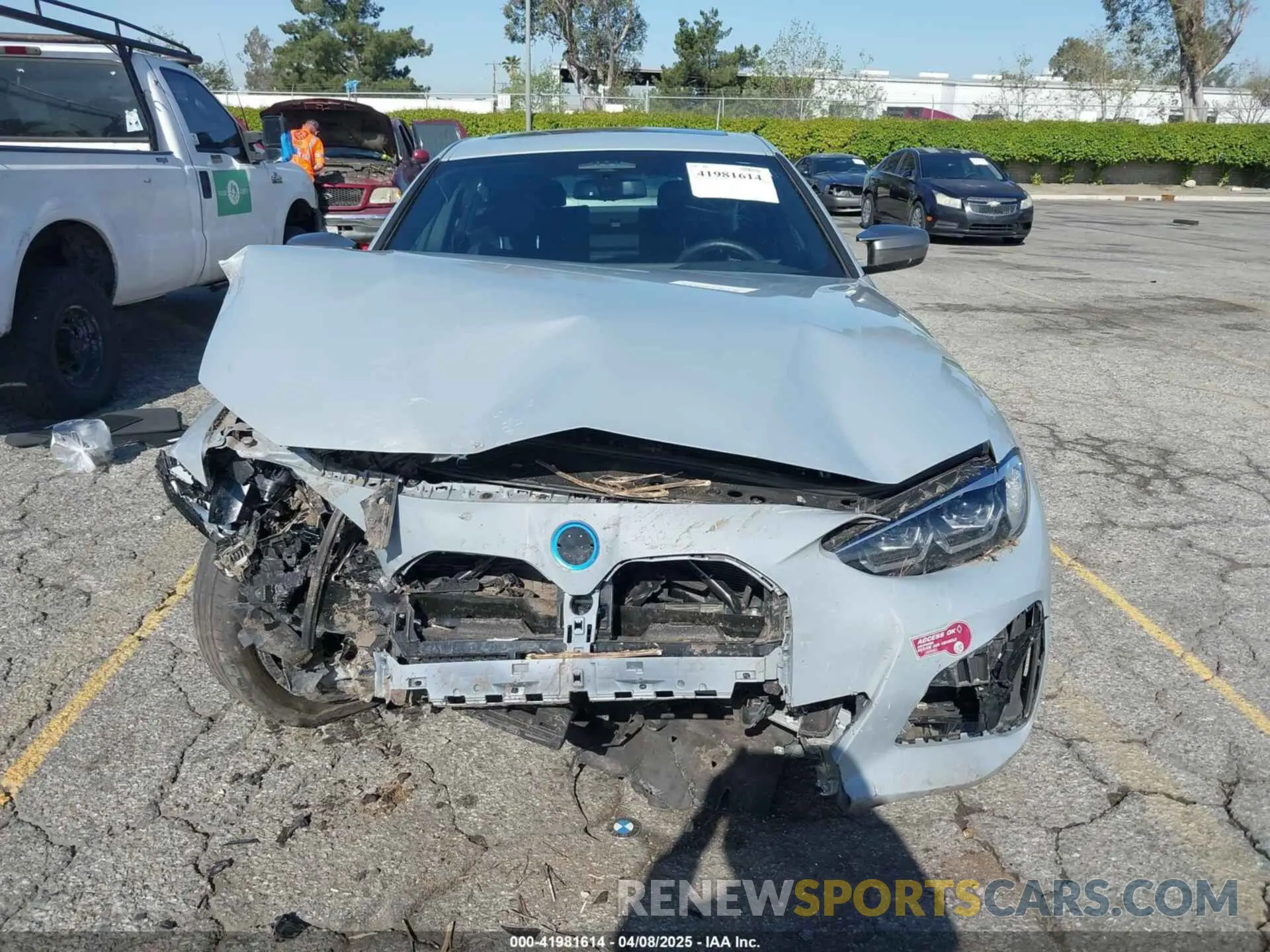 11 Photograph of a damaged car WBY33AW06RFS45489 BMW I4 2024