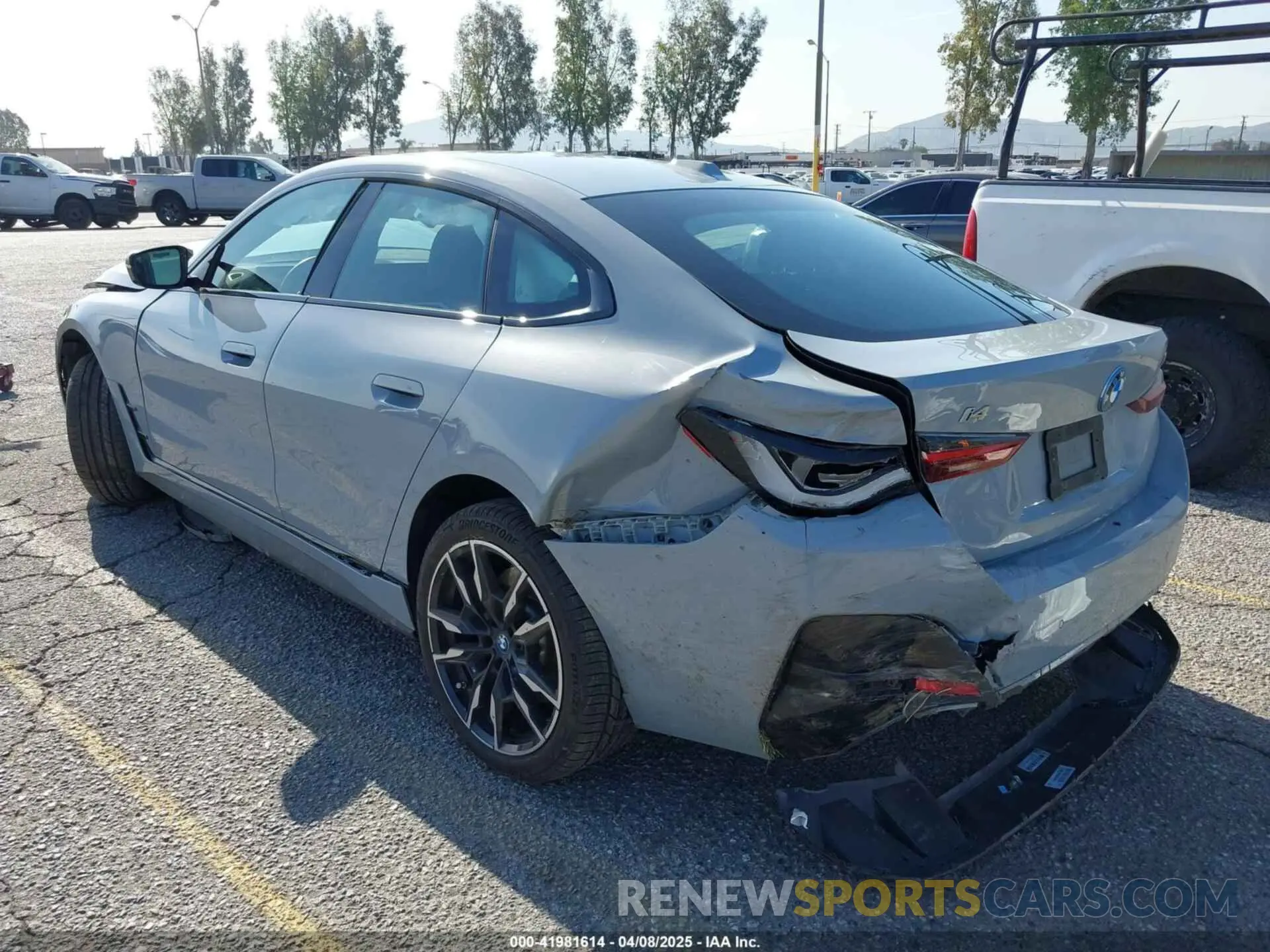 3 Photograph of a damaged car WBY33AW06RFS45489 BMW I4 2024