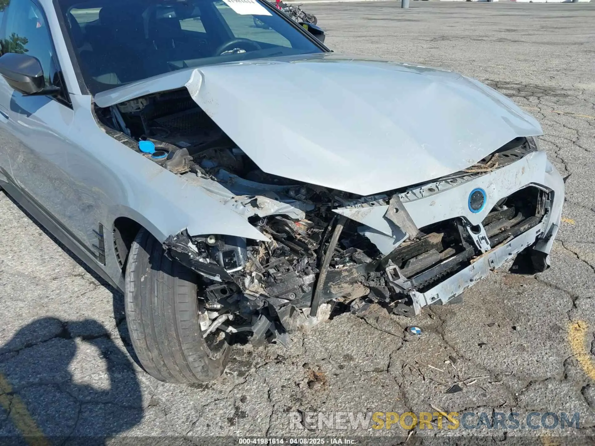 6 Photograph of a damaged car WBY33AW06RFS45489 BMW I4 2024
