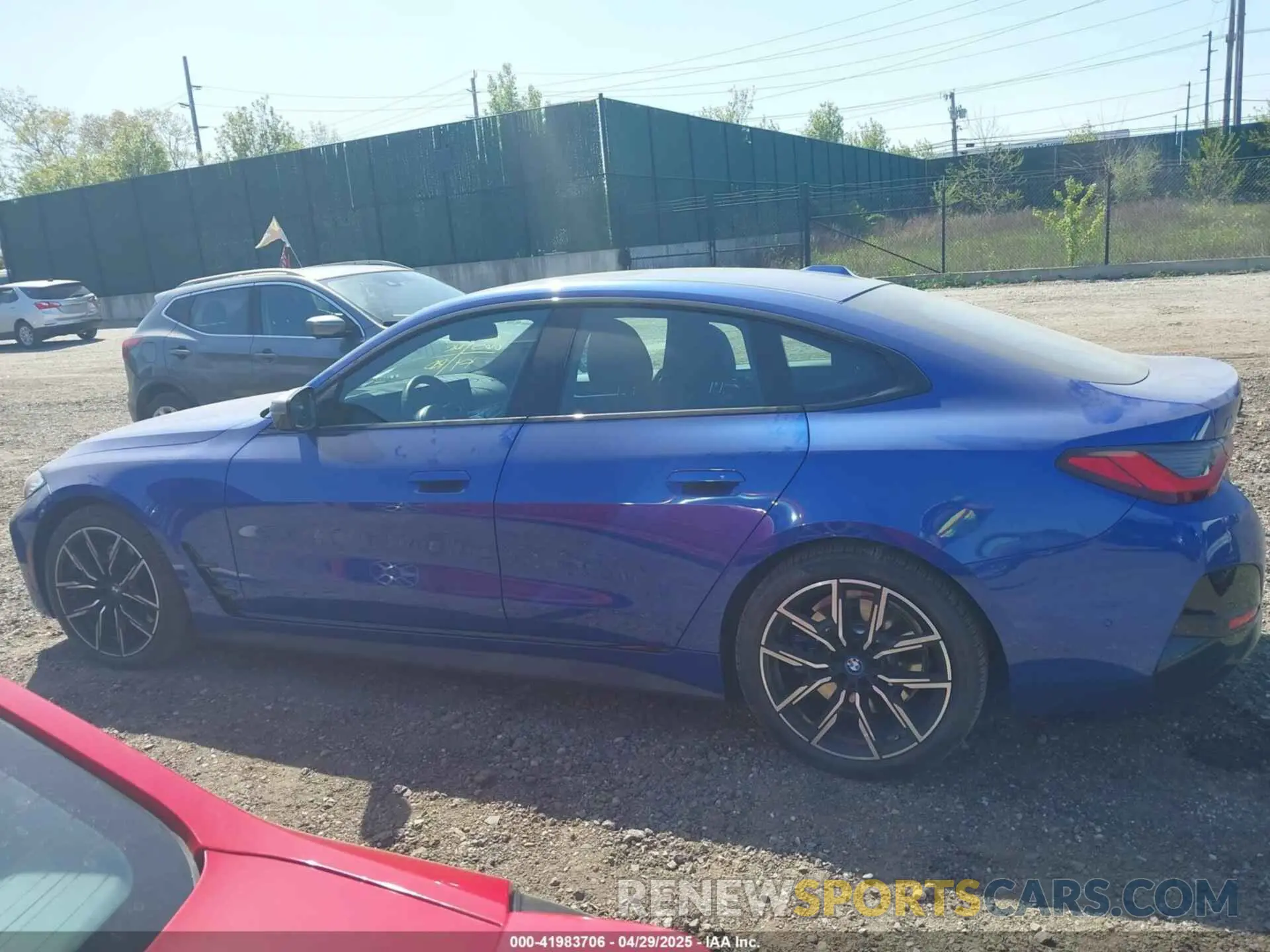 14 Photograph of a damaged car WBY33AW09RFS60679 BMW I4 2024