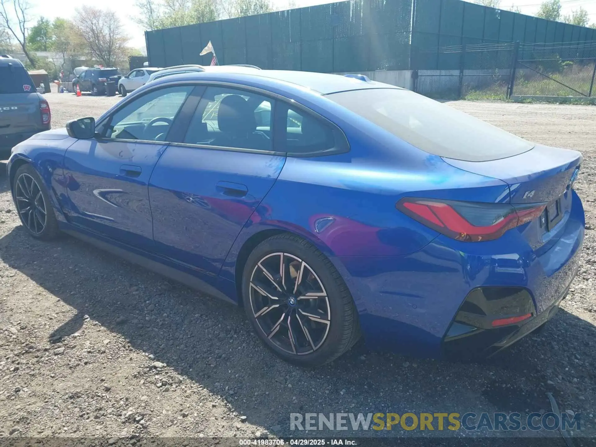 3 Photograph of a damaged car WBY33AW09RFS60679 BMW I4 2024