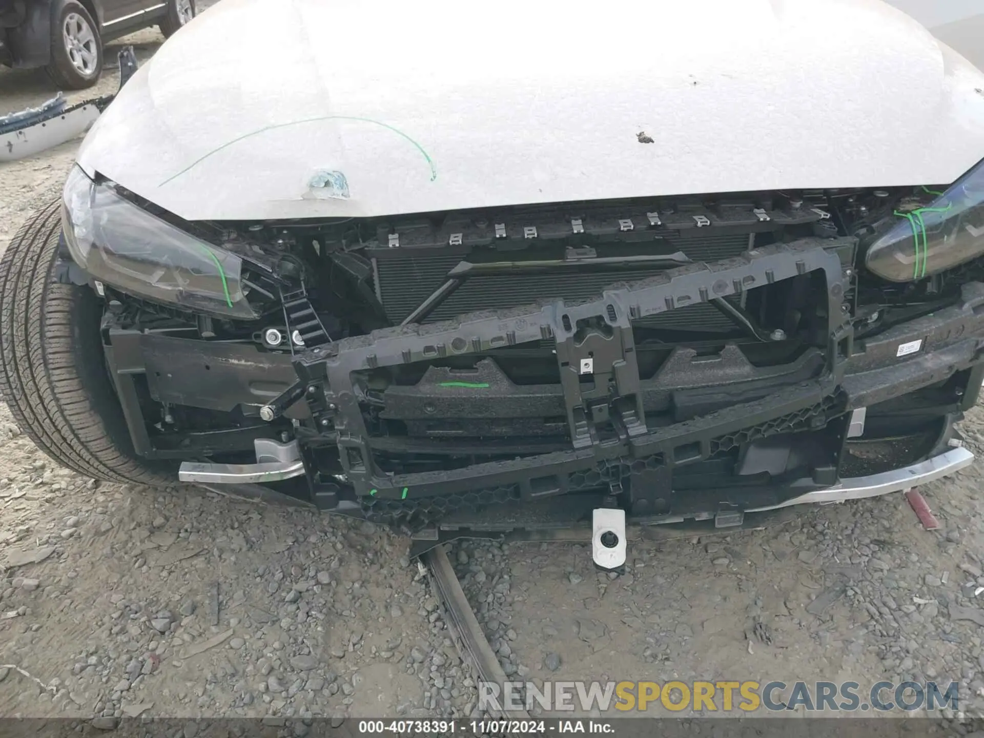 12 Photograph of a damaged car WBY33AW0XRFS32180 BMW I4 2024