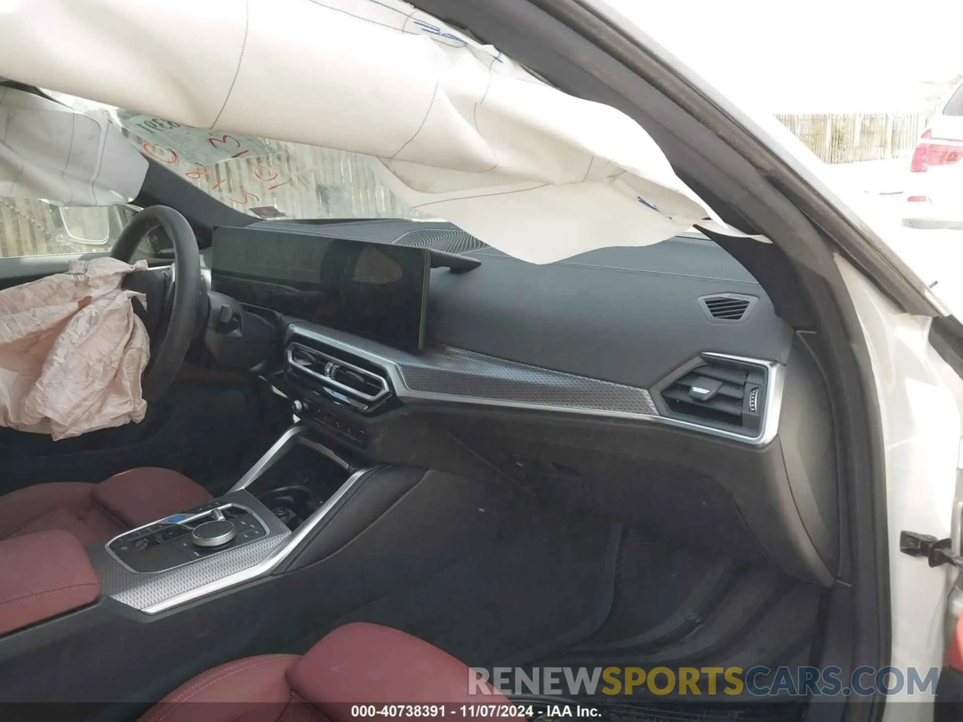 5 Photograph of a damaged car WBY33AW0XRFS32180 BMW I4 2024