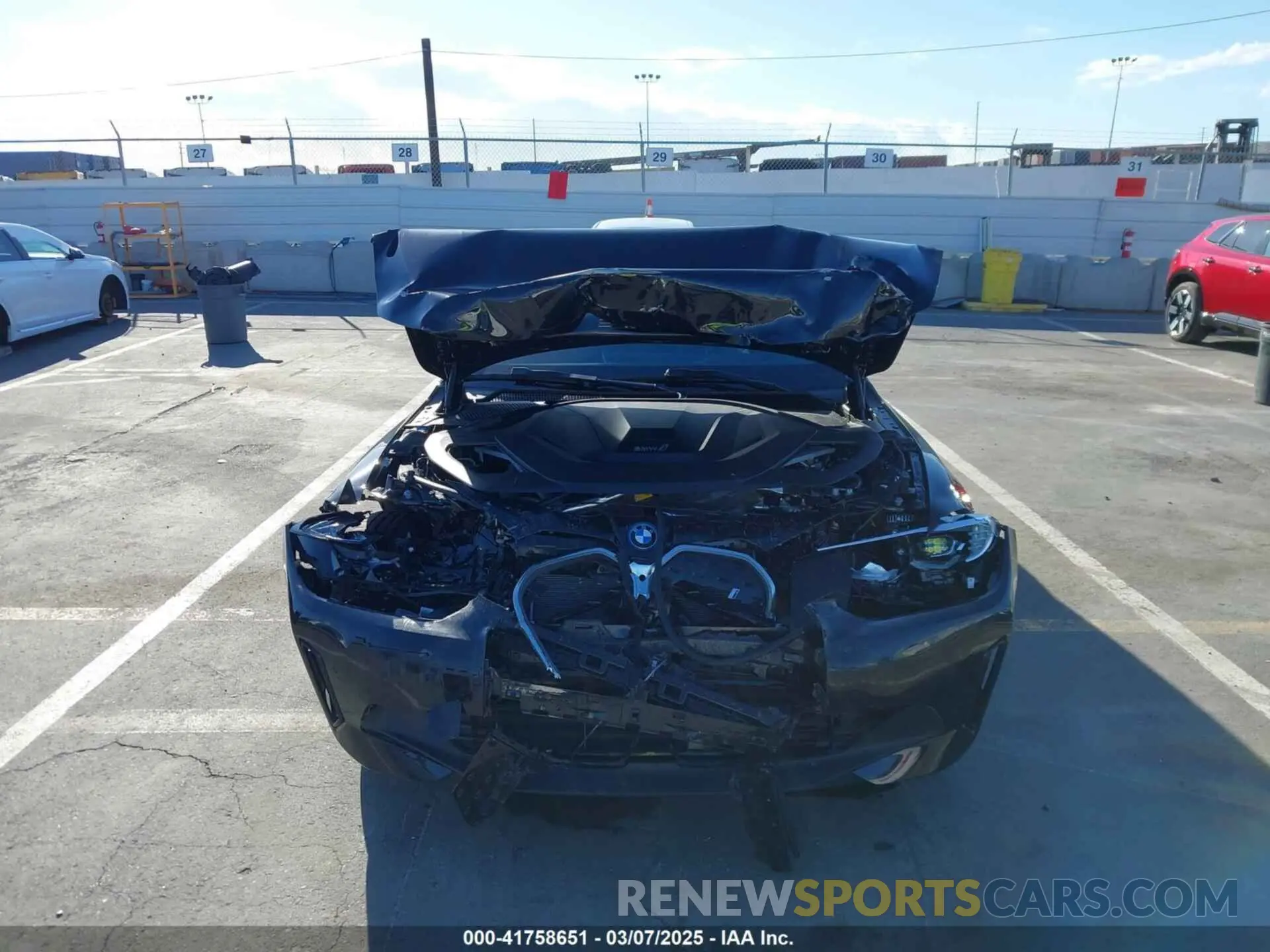 12 Photograph of a damaged car WBY43AW00RFR88363 BMW I4 2024