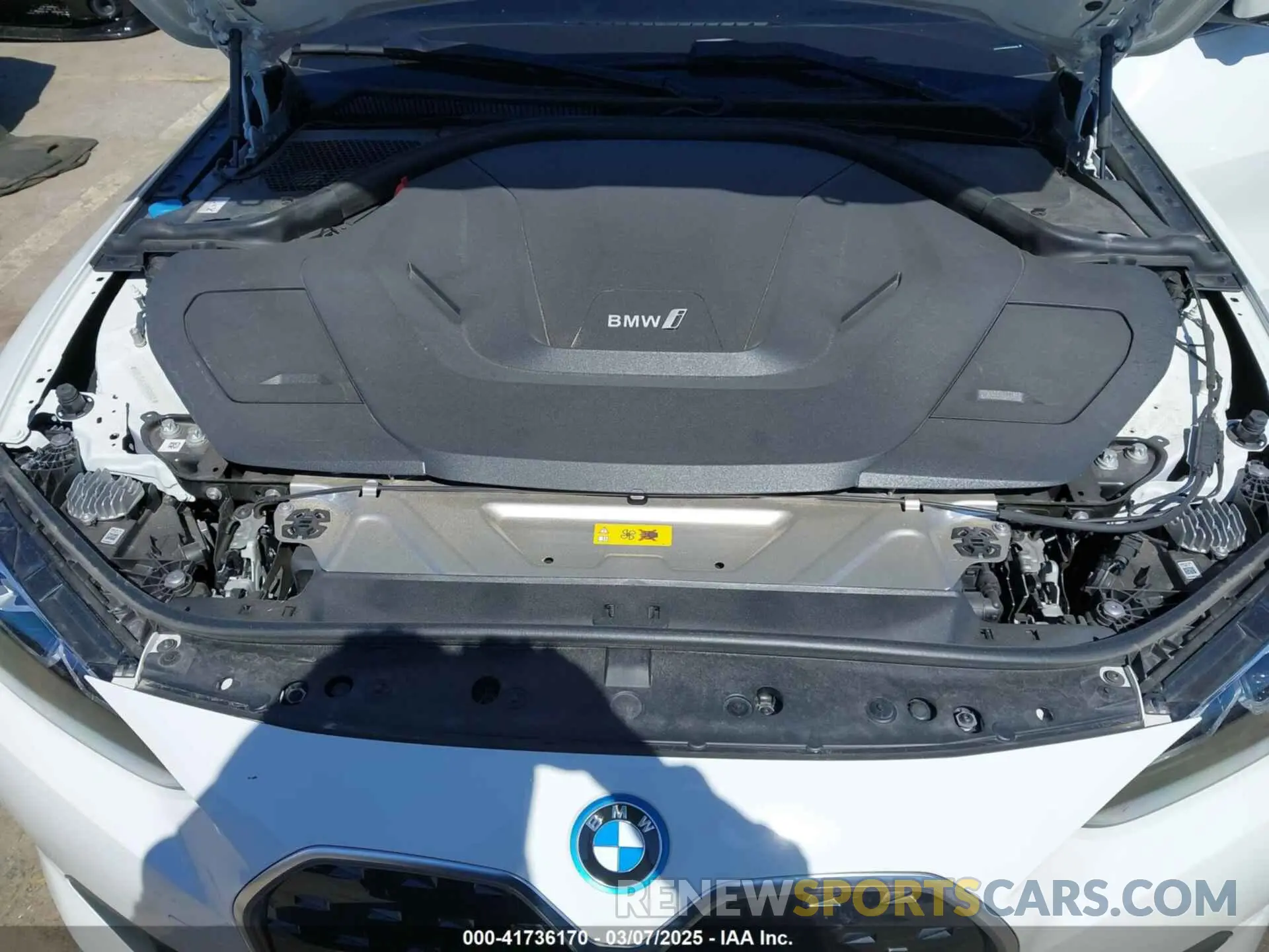 10 Photograph of a damaged car WBY43AW00RFS68805 BMW I4 2024