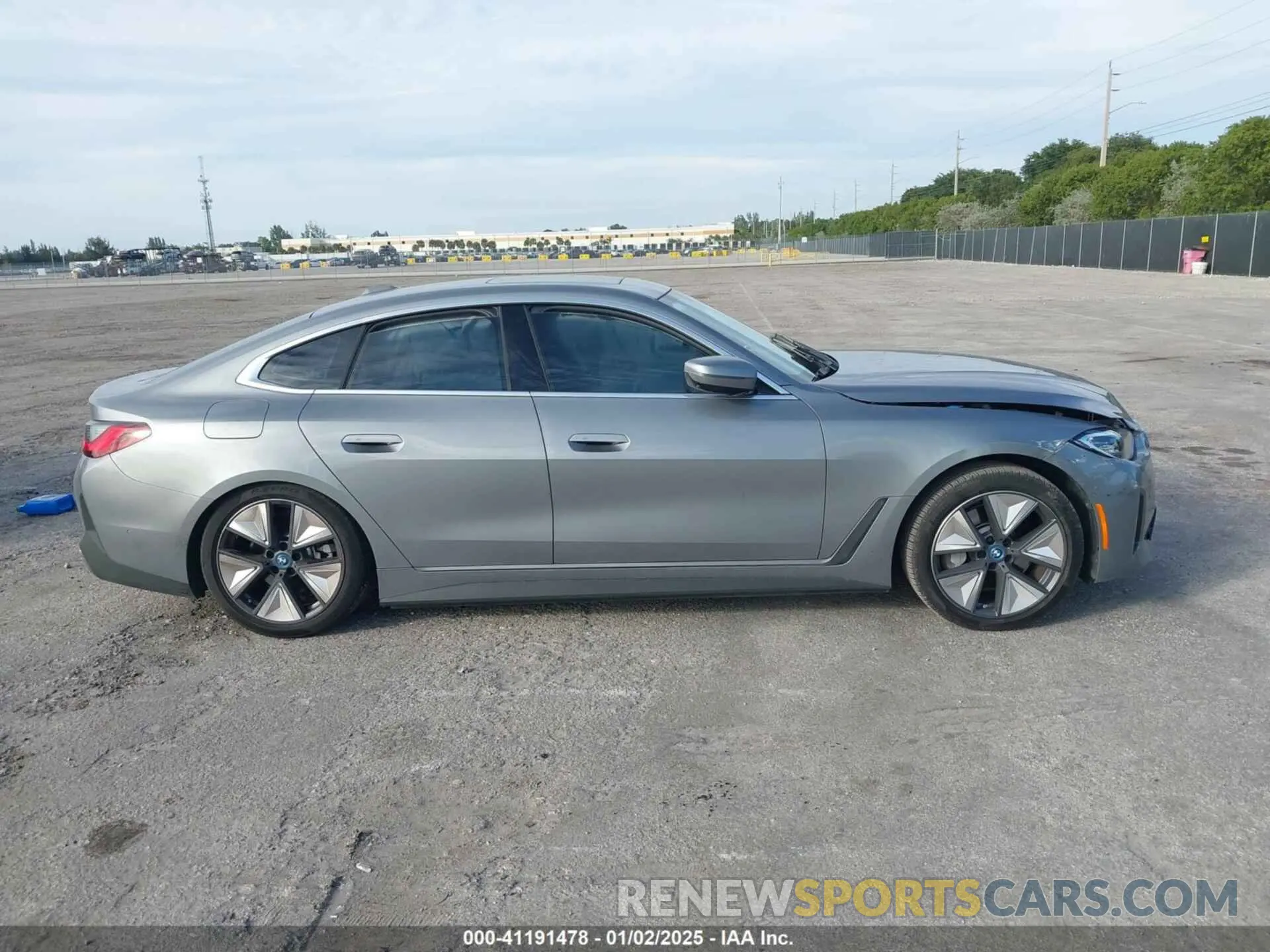 13 Photograph of a damaged car WBY43AW00RFT13208 BMW I4 2024