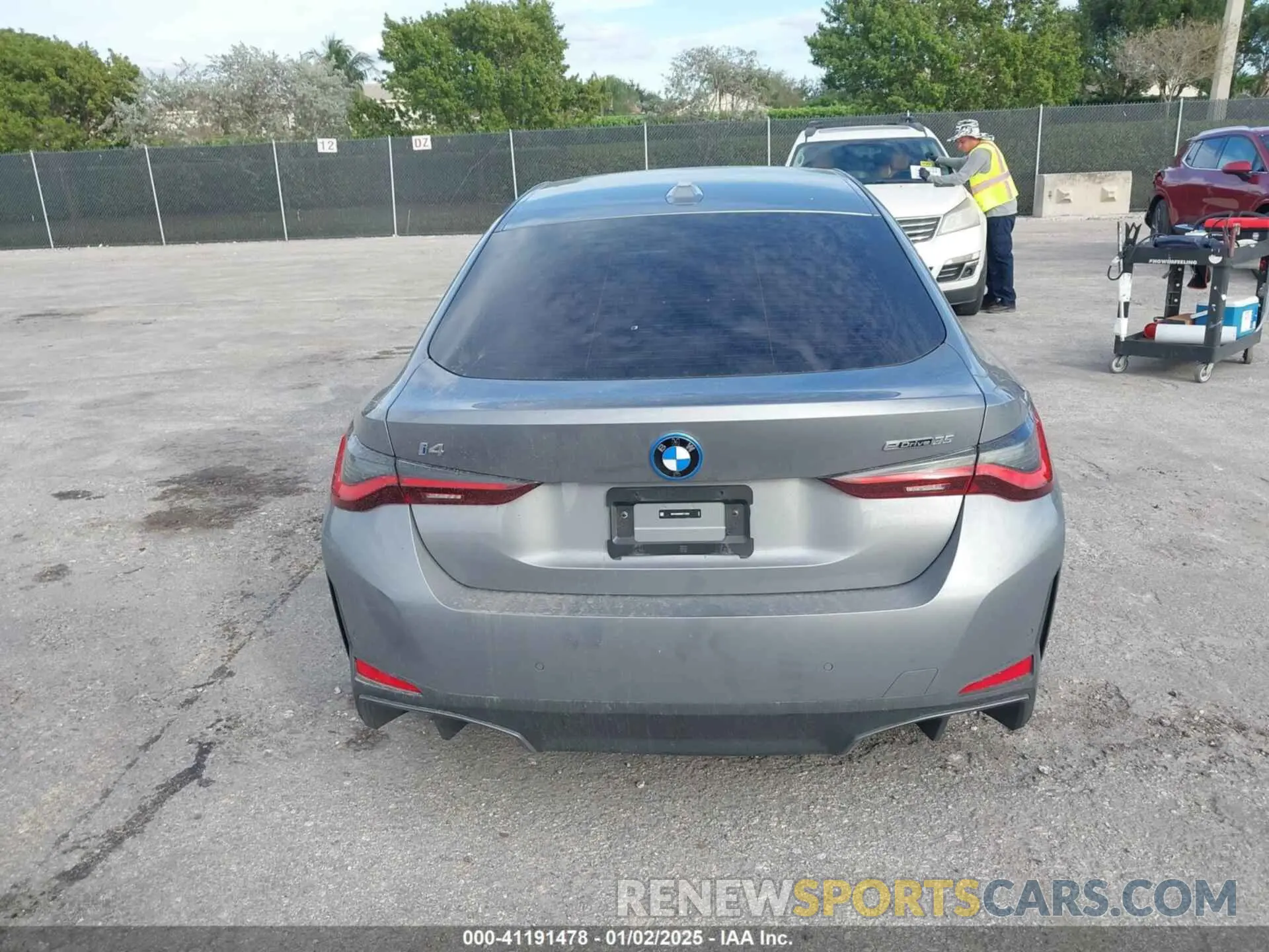 16 Photograph of a damaged car WBY43AW00RFT13208 BMW I4 2024