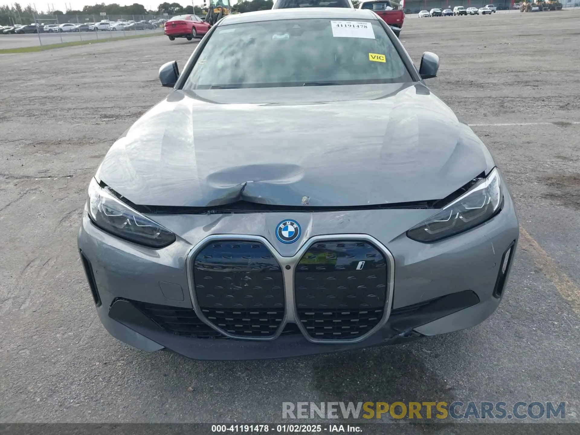 6 Photograph of a damaged car WBY43AW00RFT13208 BMW I4 2024