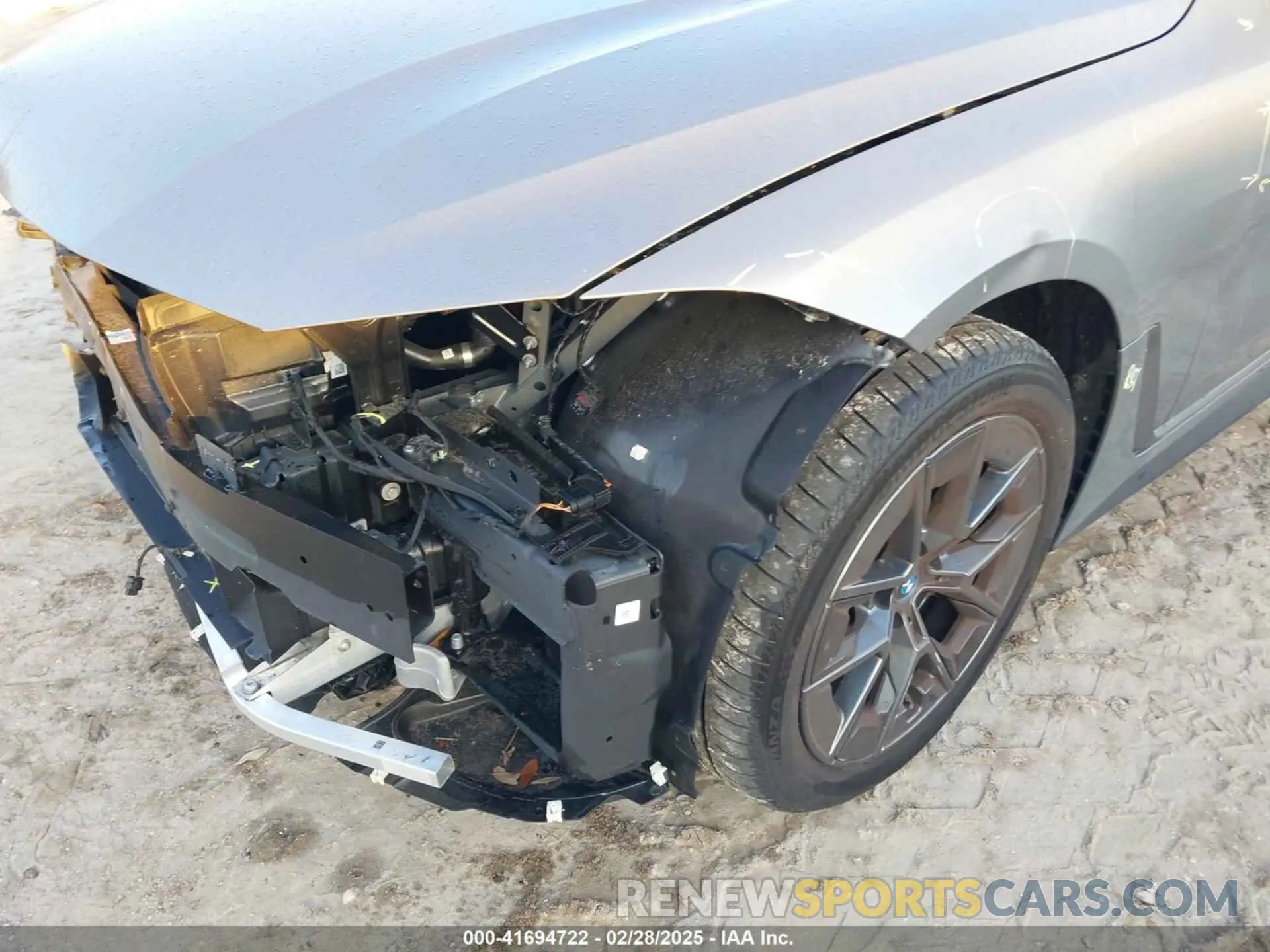 22 Photograph of a damaged car WBY43AW02RFT14568 BMW I4 2024