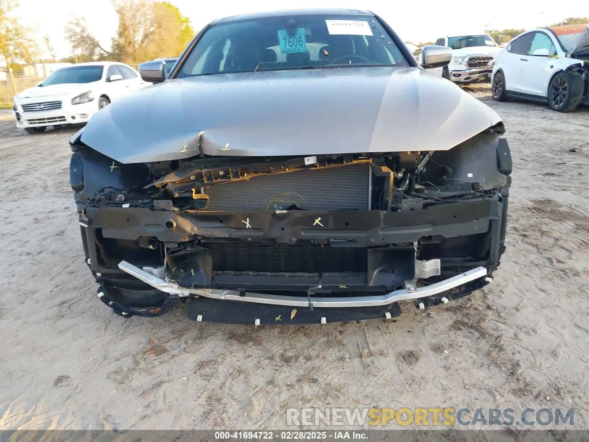 6 Photograph of a damaged car WBY43AW02RFT14568 BMW I4 2024