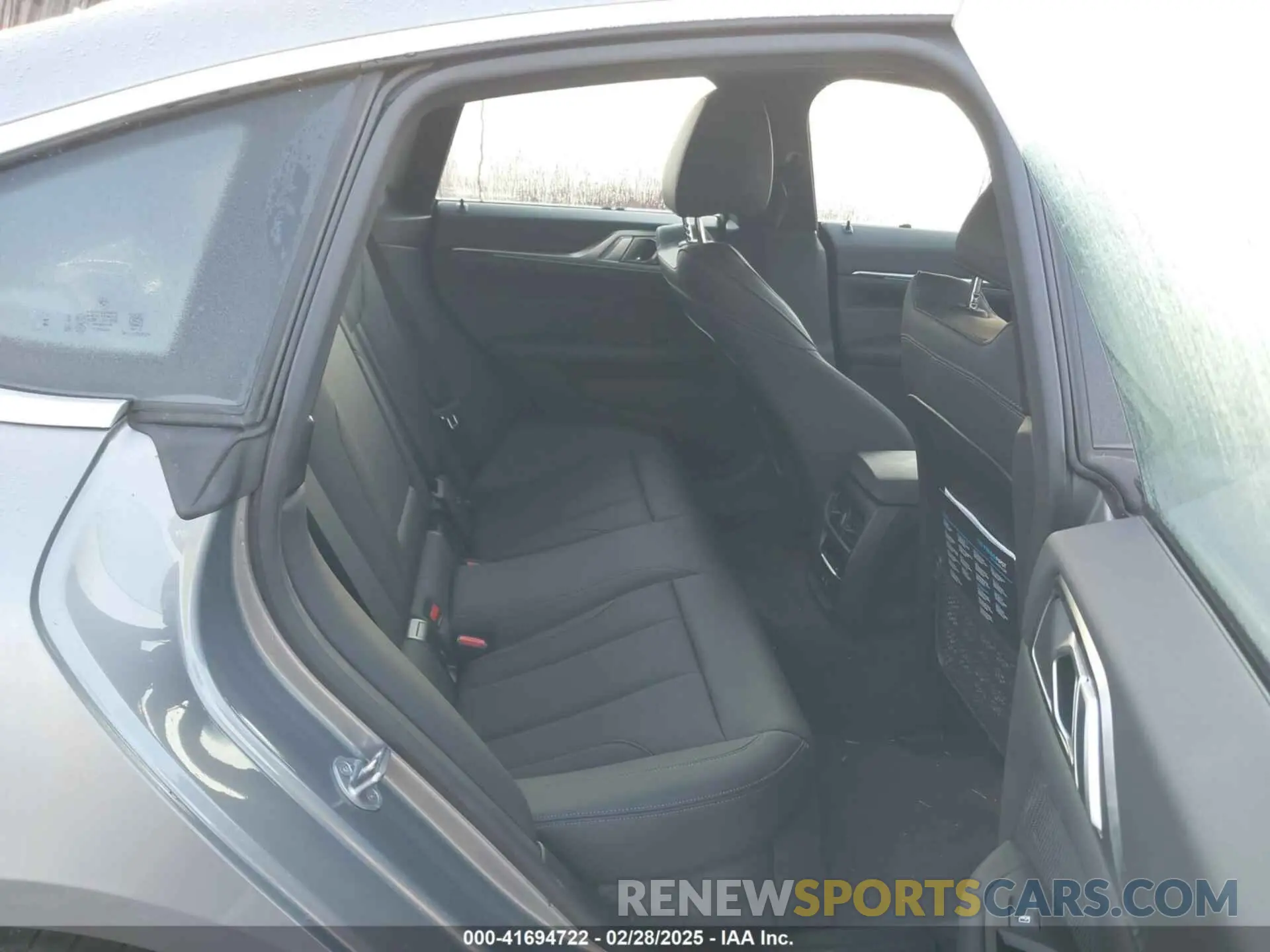 8 Photograph of a damaged car WBY43AW02RFT14568 BMW I4 2024