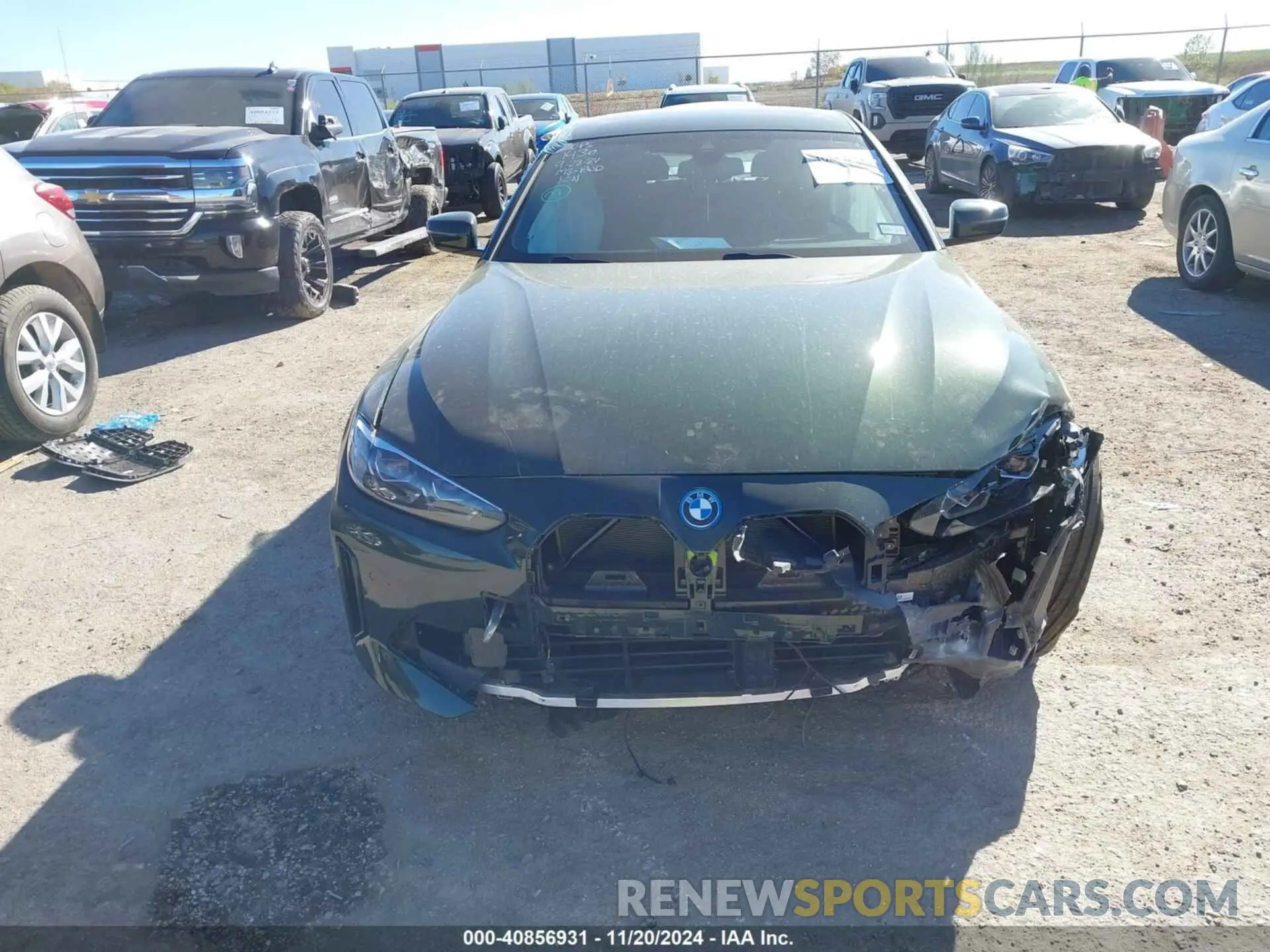 12 Photograph of a damaged car WBY43AW03RFS61430 BMW I4 2024