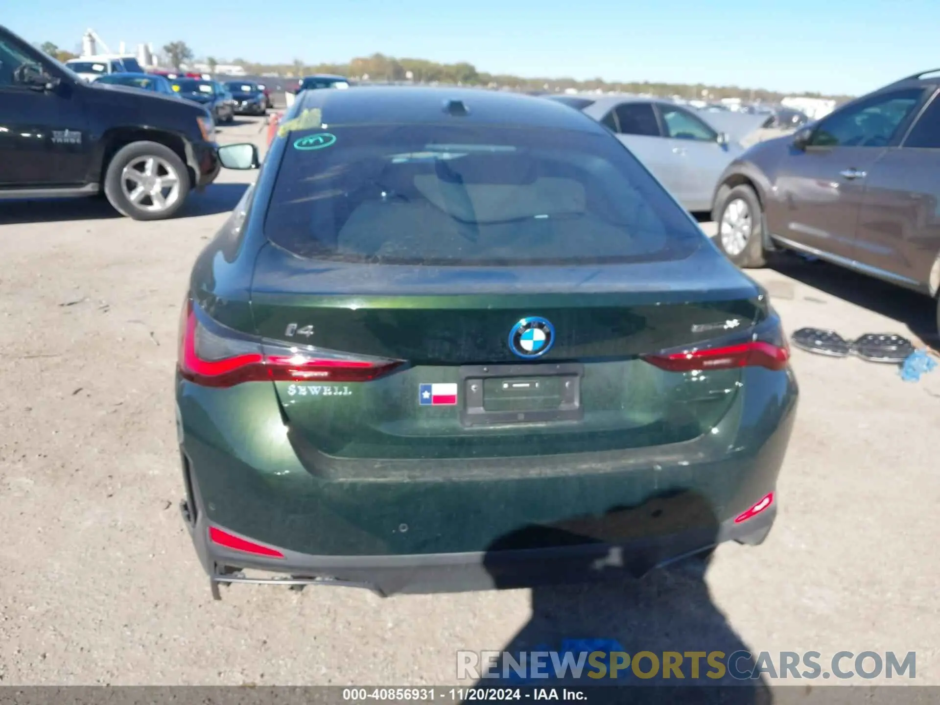 16 Photograph of a damaged car WBY43AW03RFS61430 BMW I4 2024