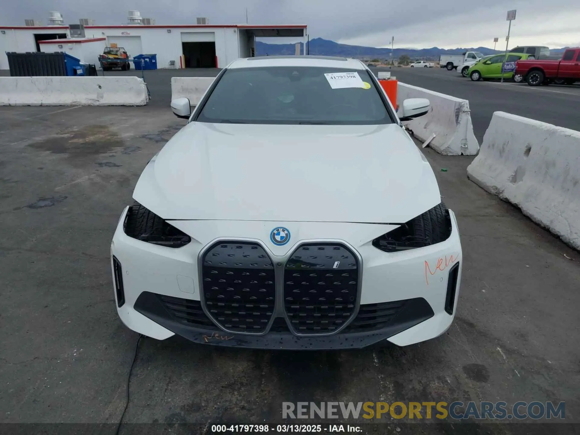 13 Photograph of a damaged car WBY43AW04RFR67340 BMW I4 2024