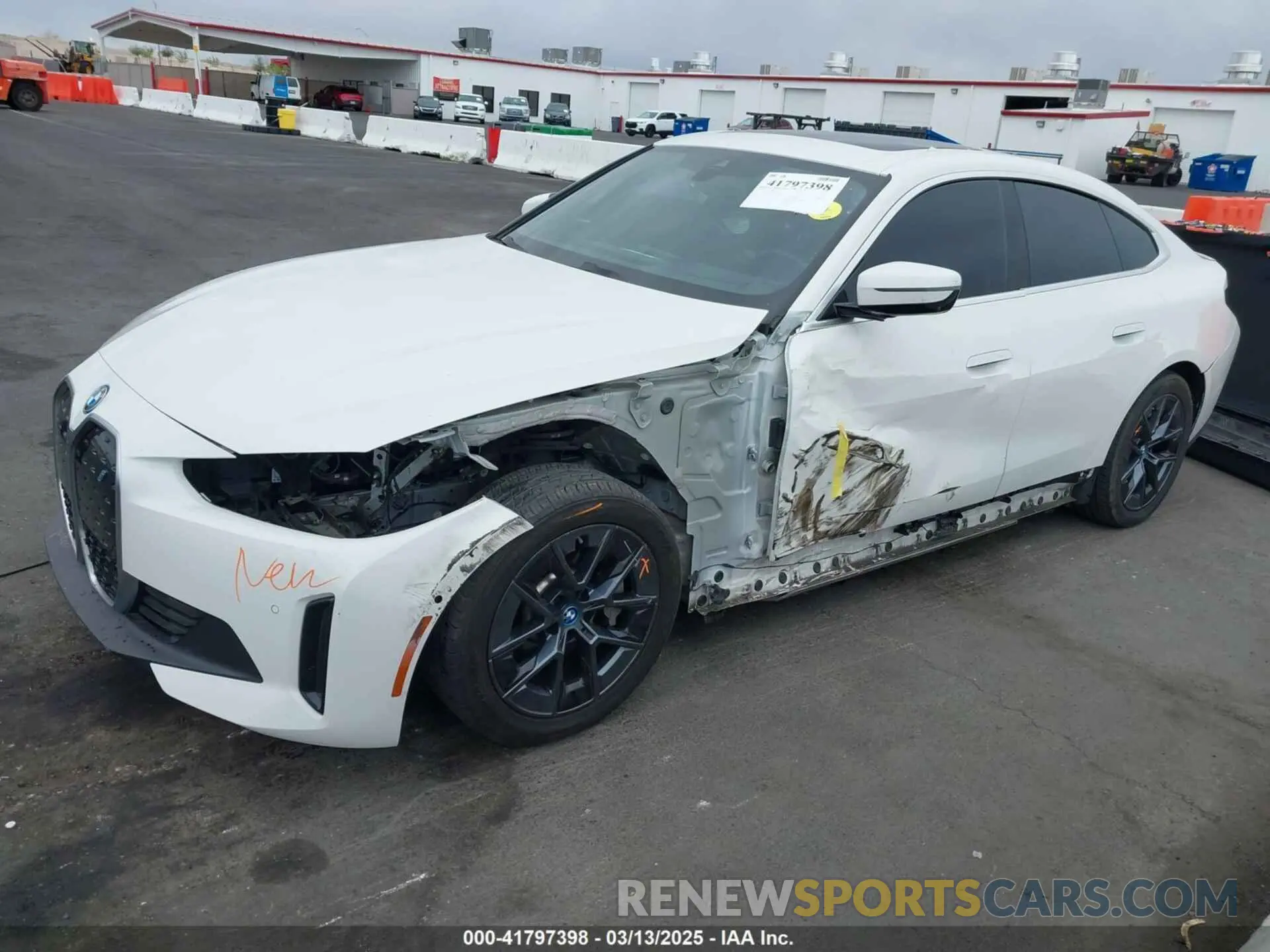 20 Photograph of a damaged car WBY43AW04RFR67340 BMW I4 2024