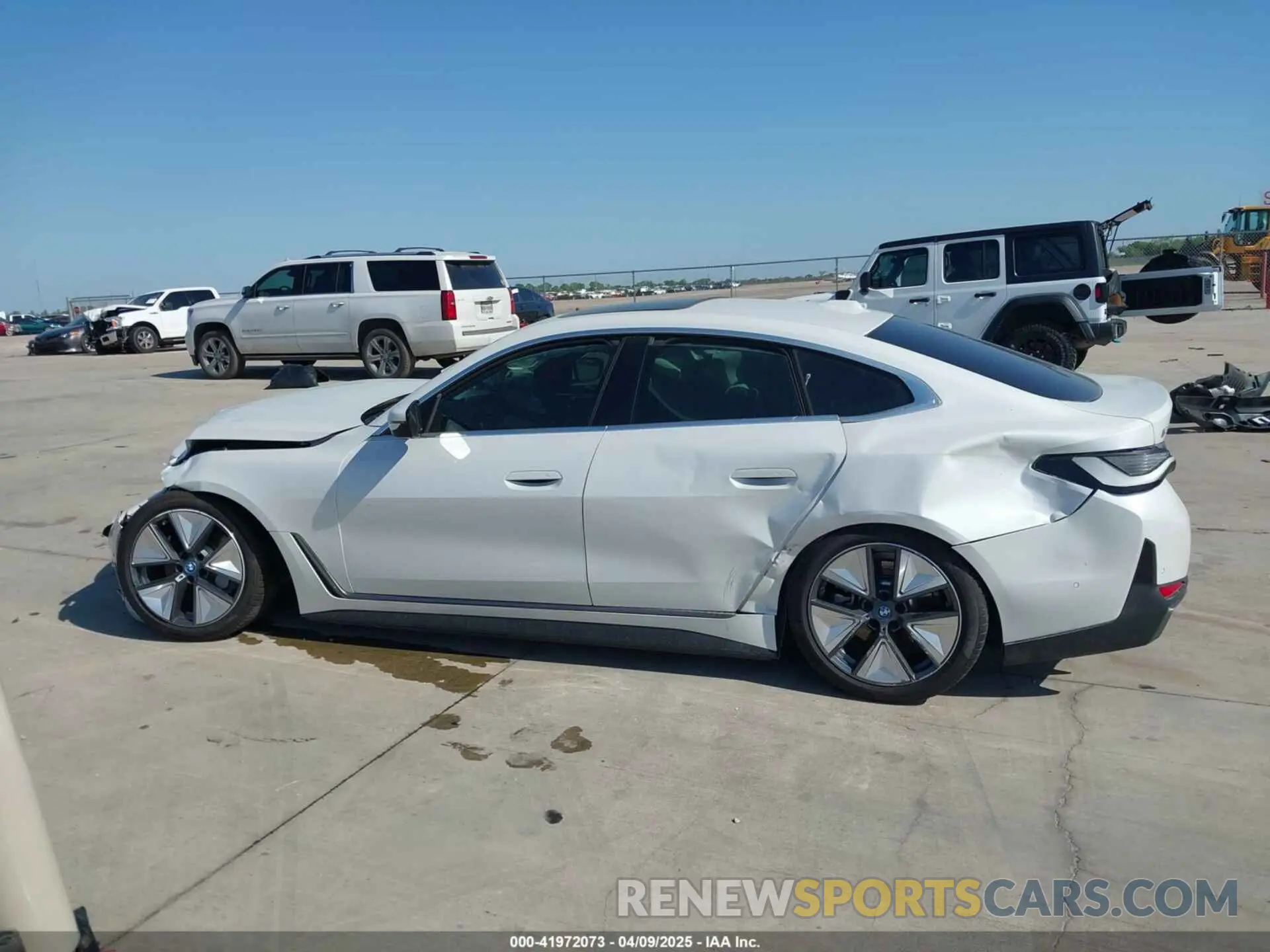 14 Photograph of a damaged car WBY43AW04RFT05953 BMW I4 2024