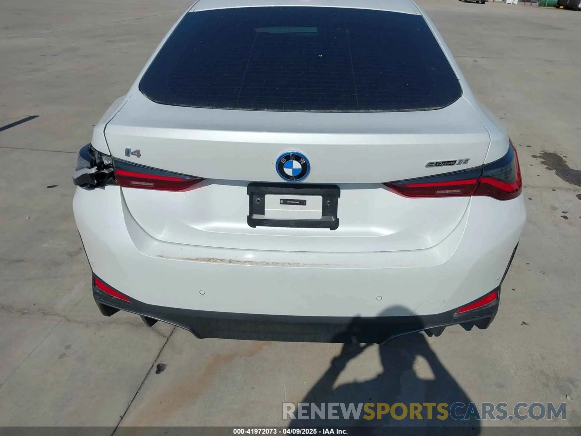 16 Photograph of a damaged car WBY43AW04RFT05953 BMW I4 2024
