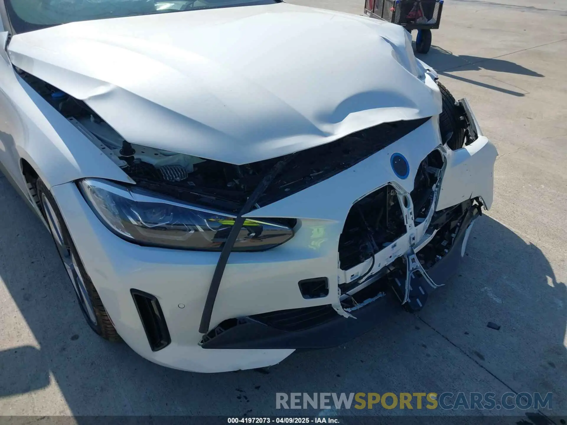 20 Photograph of a damaged car WBY43AW04RFT05953 BMW I4 2024