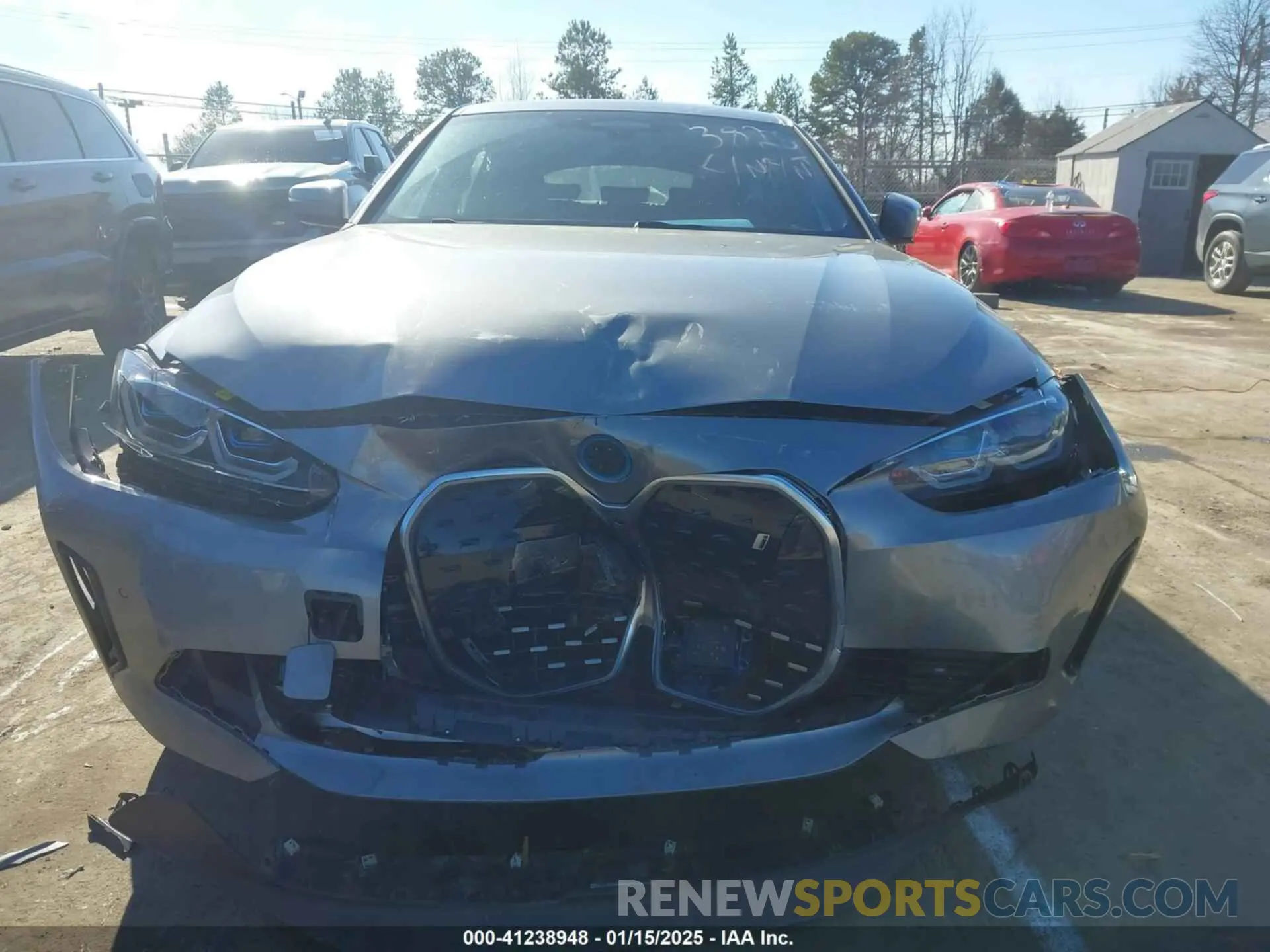 12 Photograph of a damaged car WBY43AW06RFR93826 BMW I4 2024