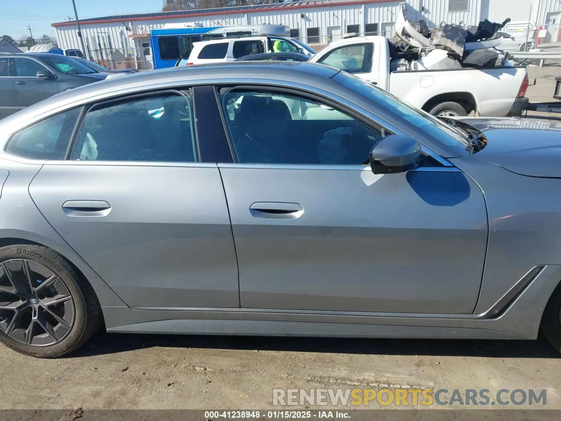 13 Photograph of a damaged car WBY43AW06RFR93826 BMW I4 2024