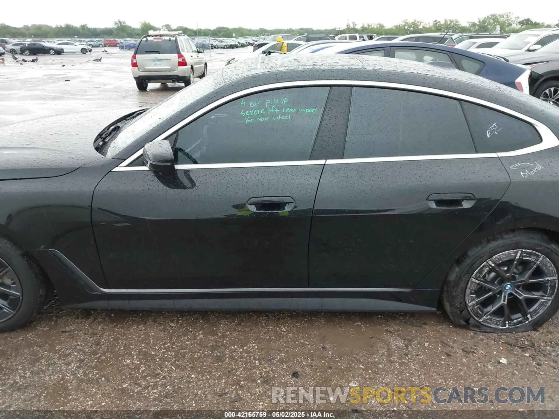 15 Photograph of a damaged car WBY43AW06RFS58764 BMW I4 2024