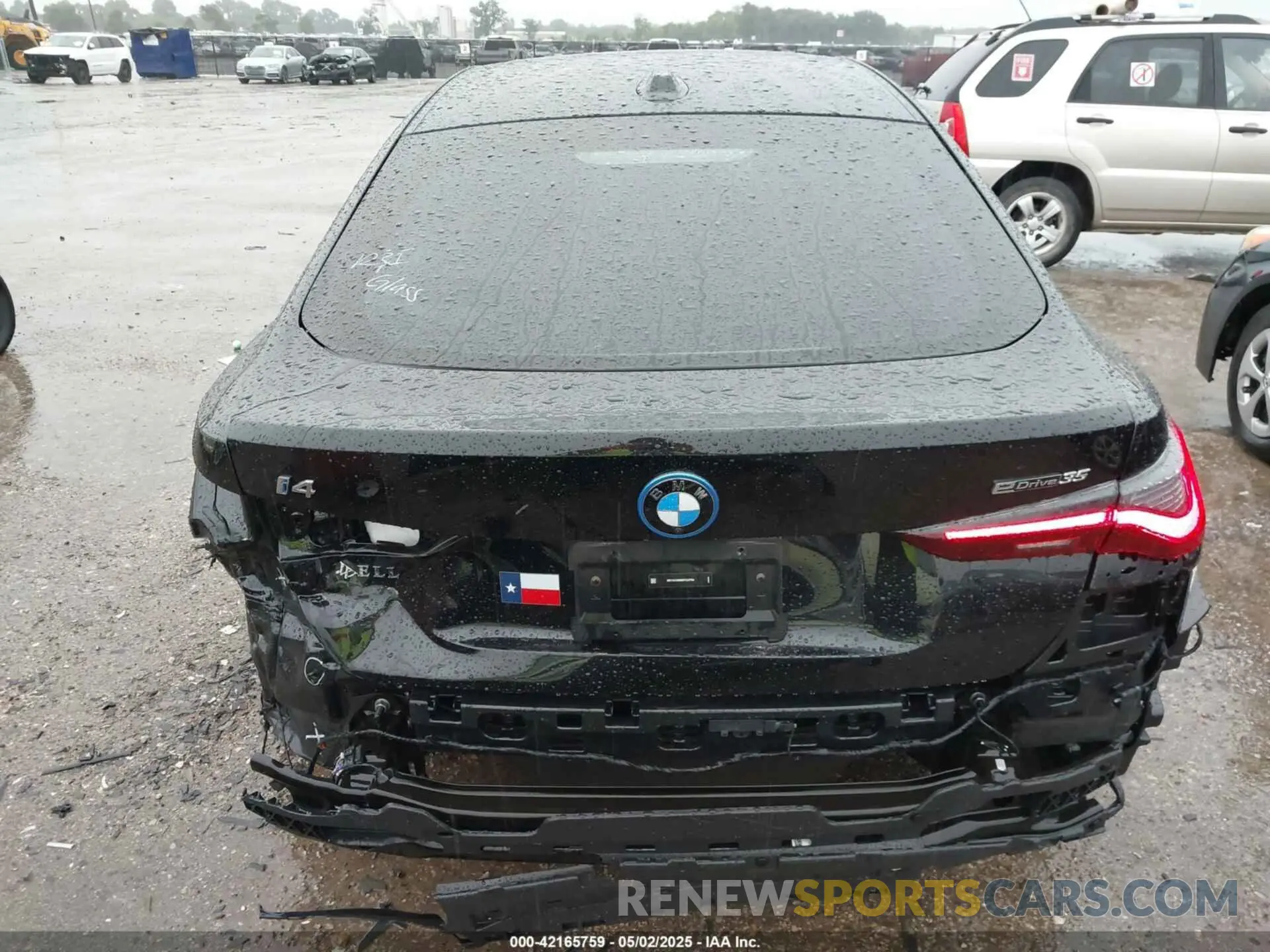 17 Photograph of a damaged car WBY43AW06RFS58764 BMW I4 2024