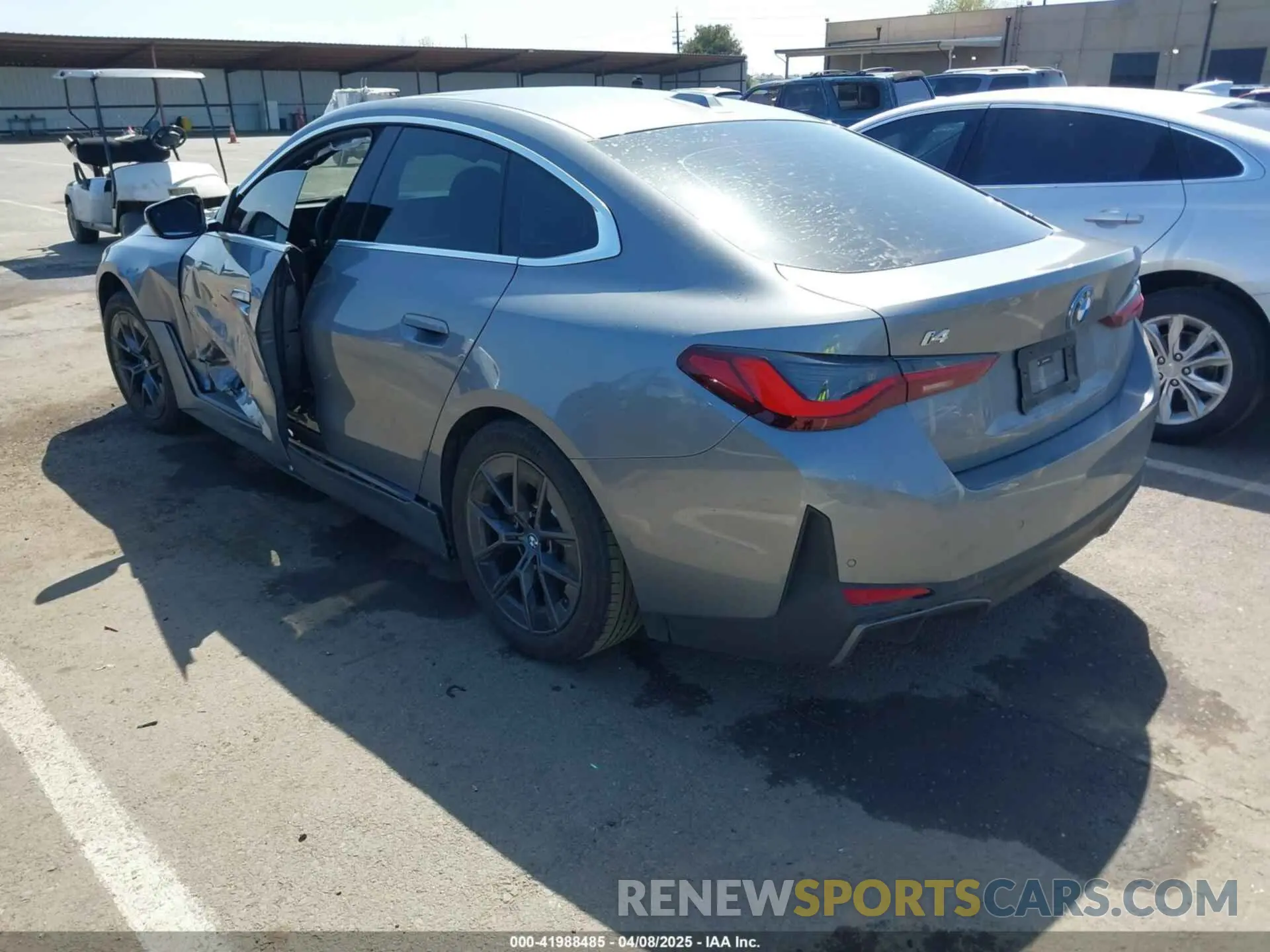 3 Photograph of a damaged car WBY43AW08RFS69474 BMW I4 2024