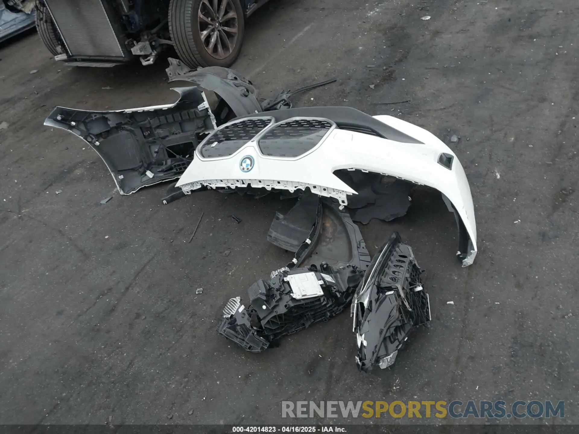 12 Photograph of a damaged car WBY43AW09RFS24379 BMW I4 2024