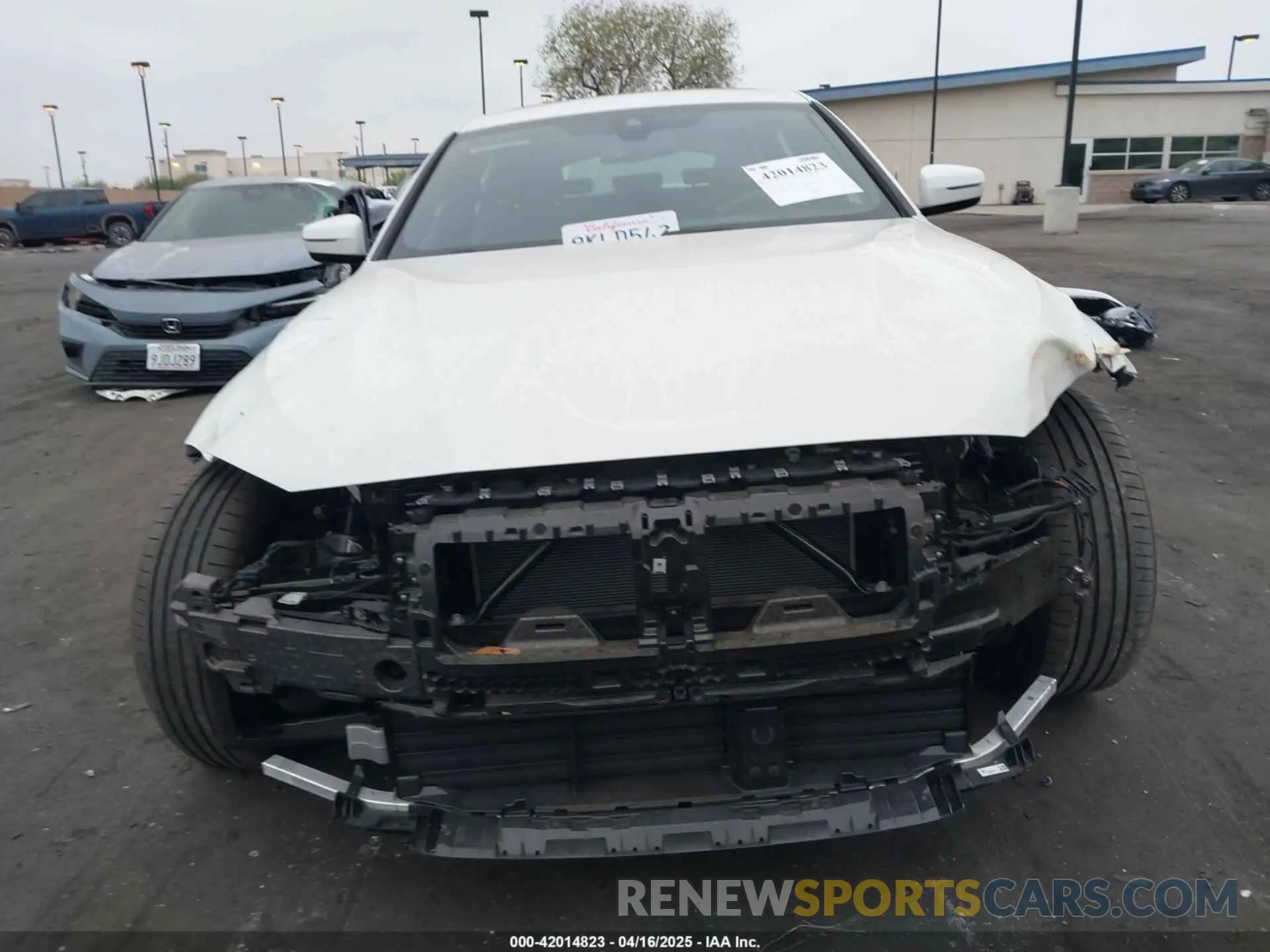 13 Photograph of a damaged car WBY43AW09RFS24379 BMW I4 2024
