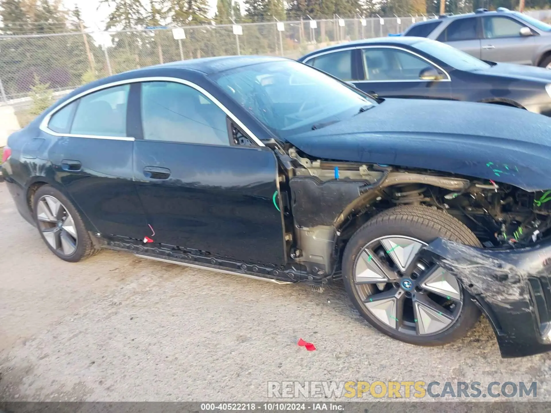 14 Photograph of a damaged car WBY83FB01RFR83502 BMW I4 2024