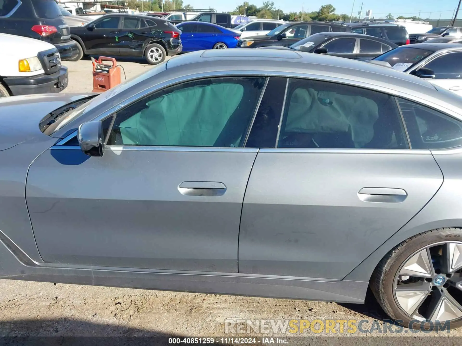 15 Photograph of a damaged car WBY83FB02RFT17491 BMW I4 2024