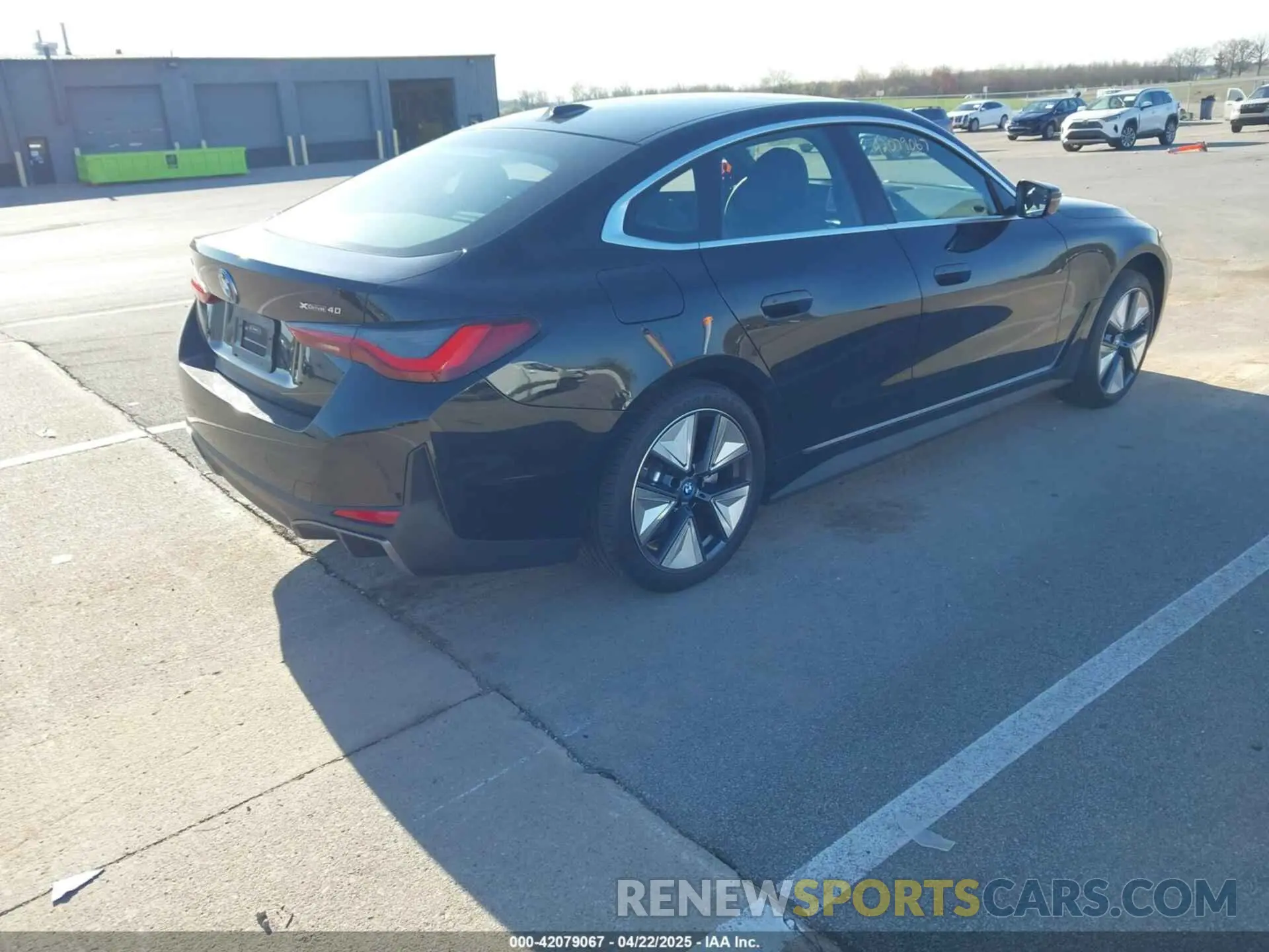 4 Photograph of a damaged car WBY83FB05RFS69775 BMW I4 2024