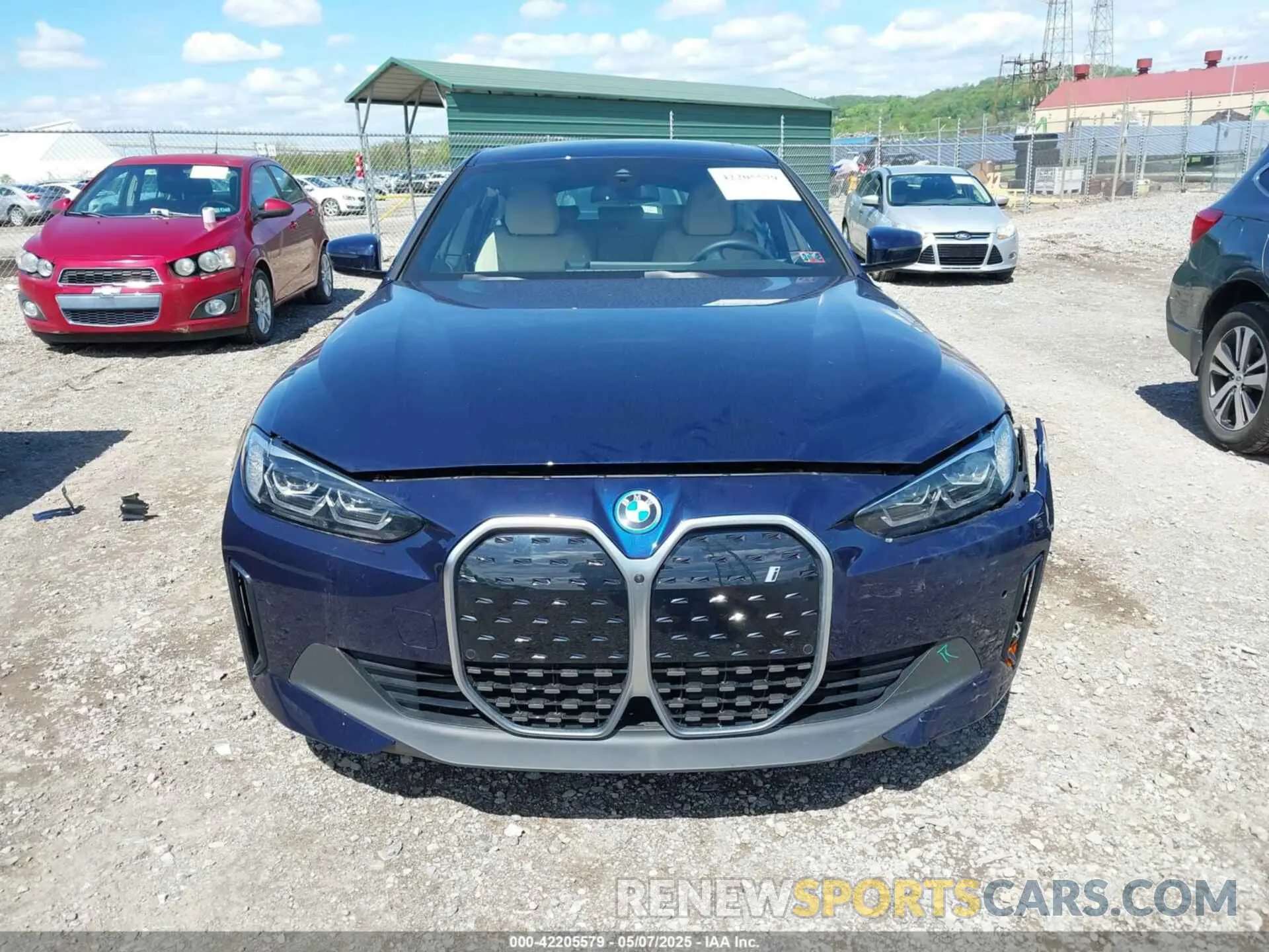 12 Photograph of a damaged car WBY83FB06RFS78758 BMW I4 2024
