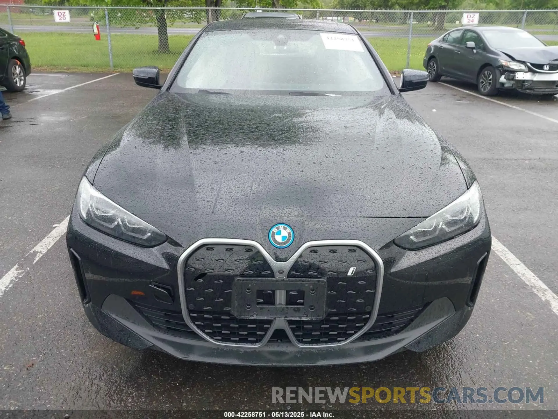 12 Photograph of a damaged car WBY83FB07RFT10939 BMW I4 2024