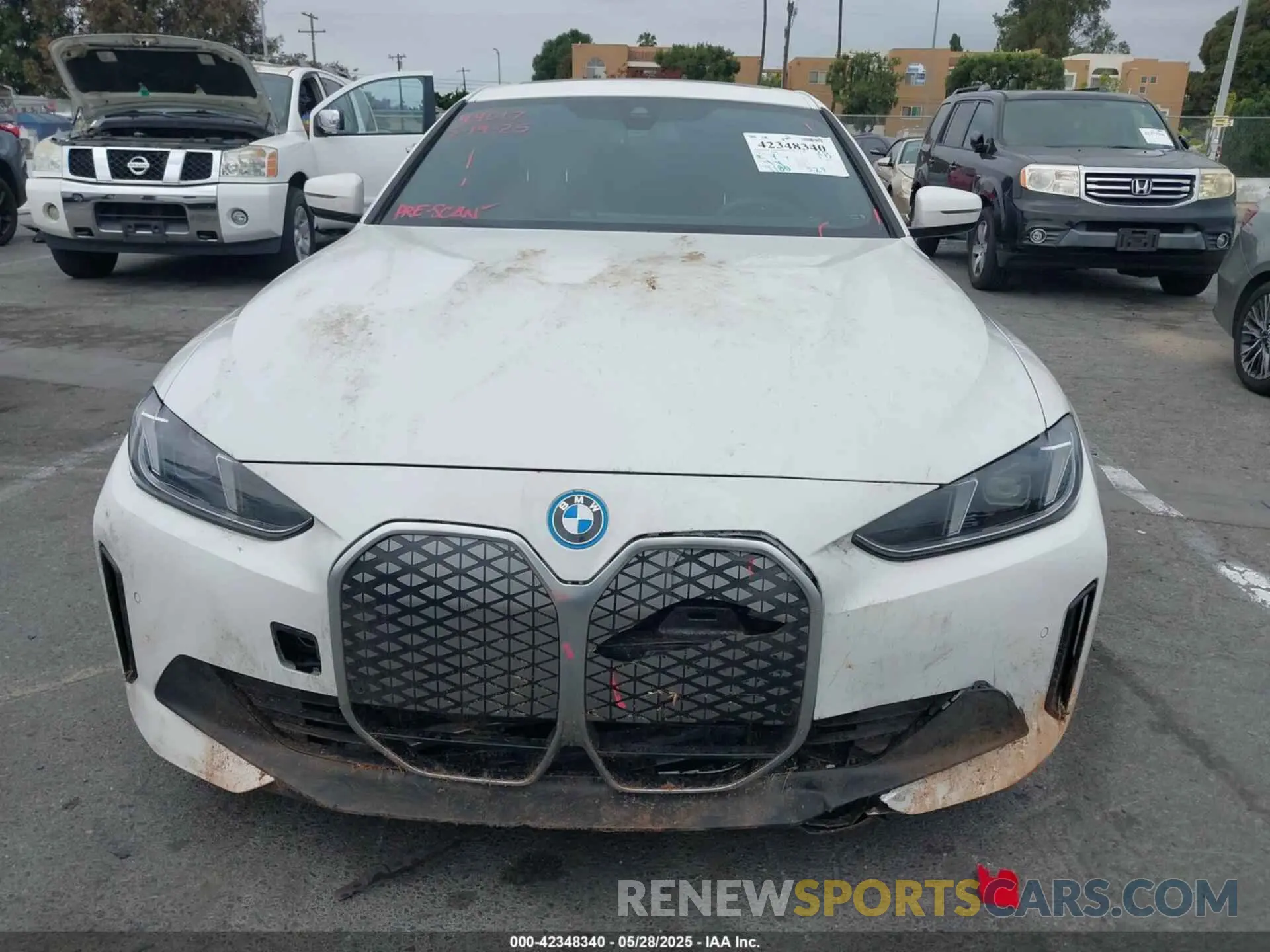 12 Photograph of a damaged car WBY23HD00SFU36354 BMW I4 2025