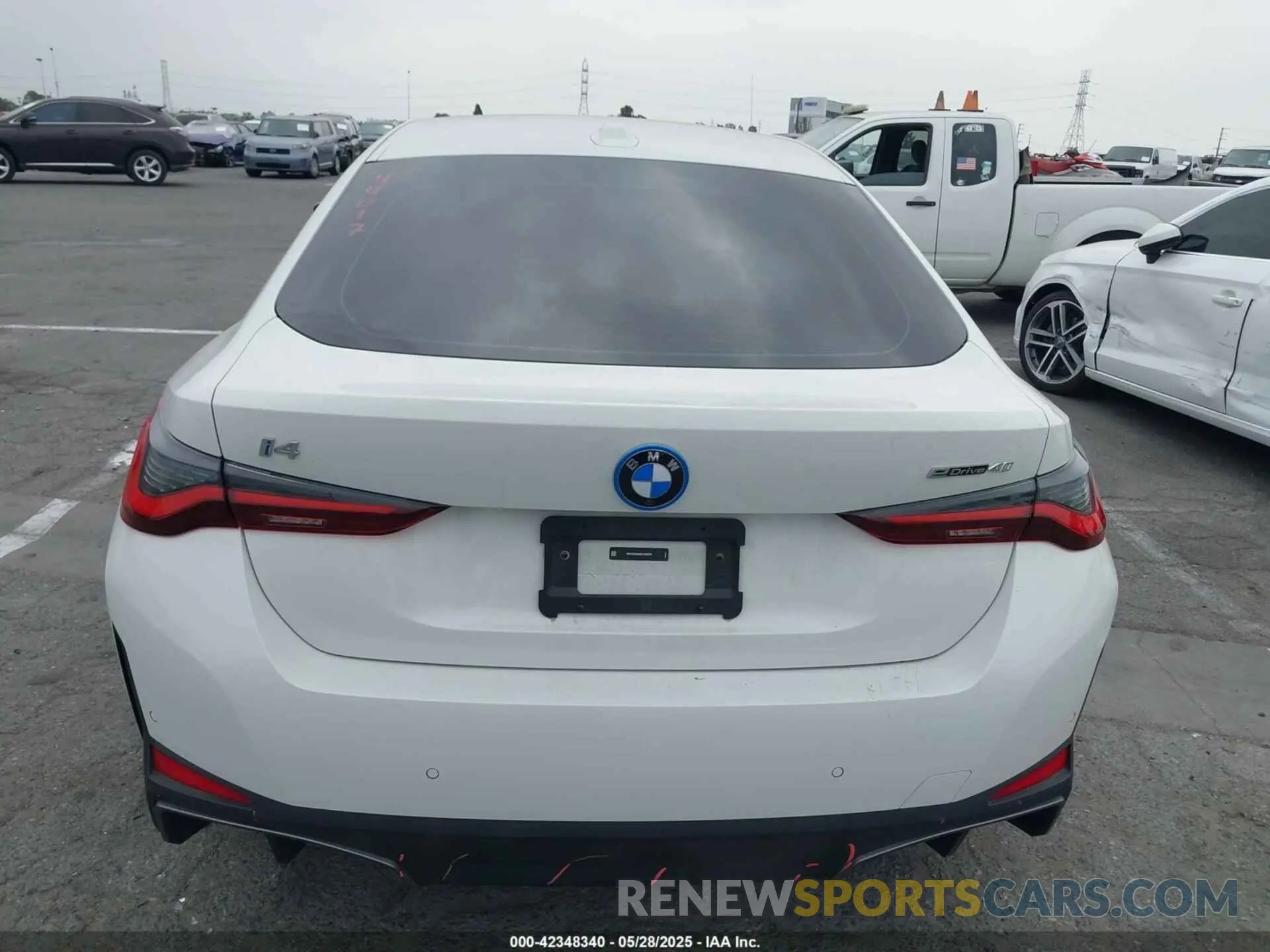 16 Photograph of a damaged car WBY23HD00SFU36354 BMW I4 2025