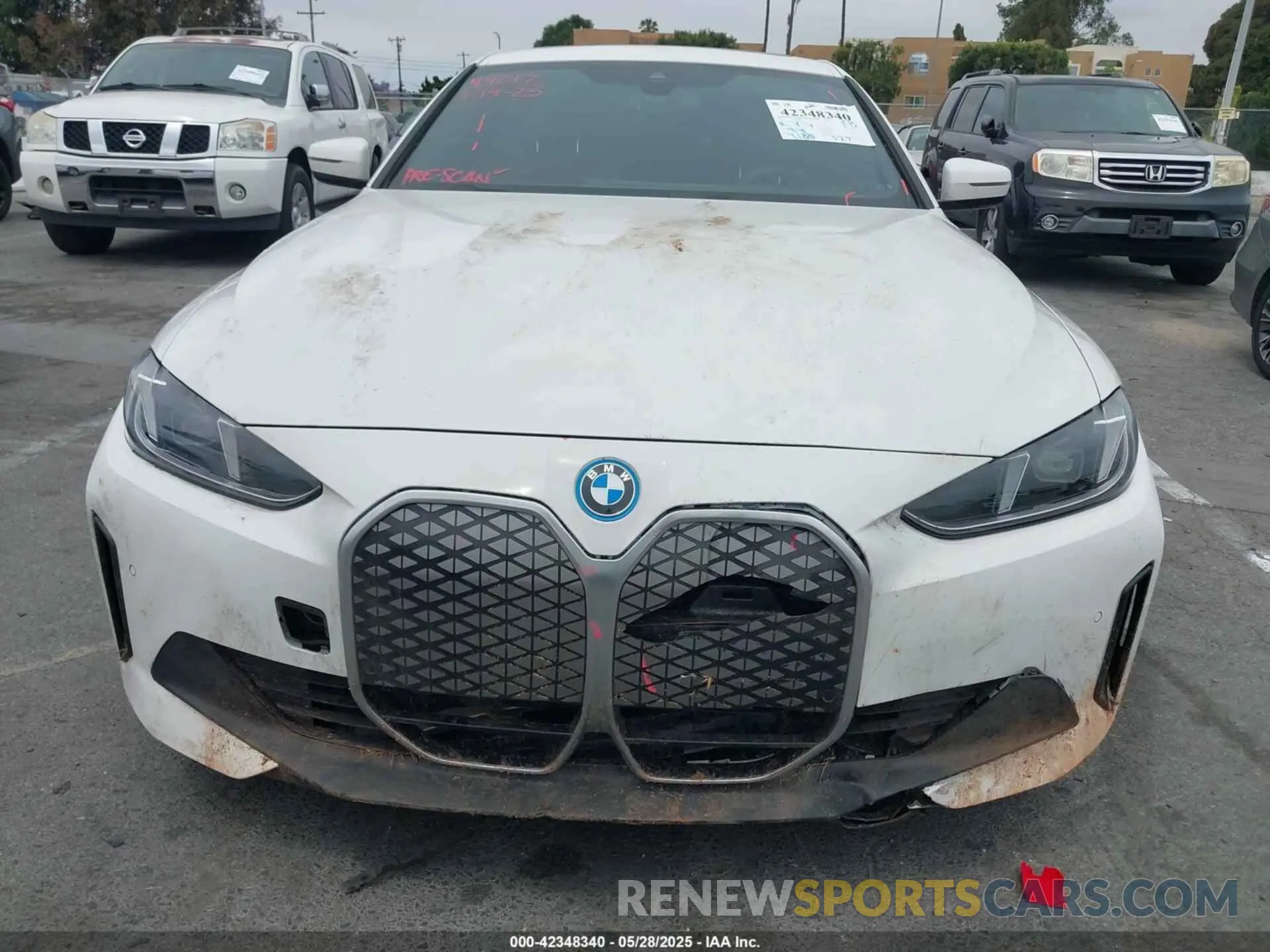 6 Photograph of a damaged car WBY23HD00SFU36354 BMW I4 2025