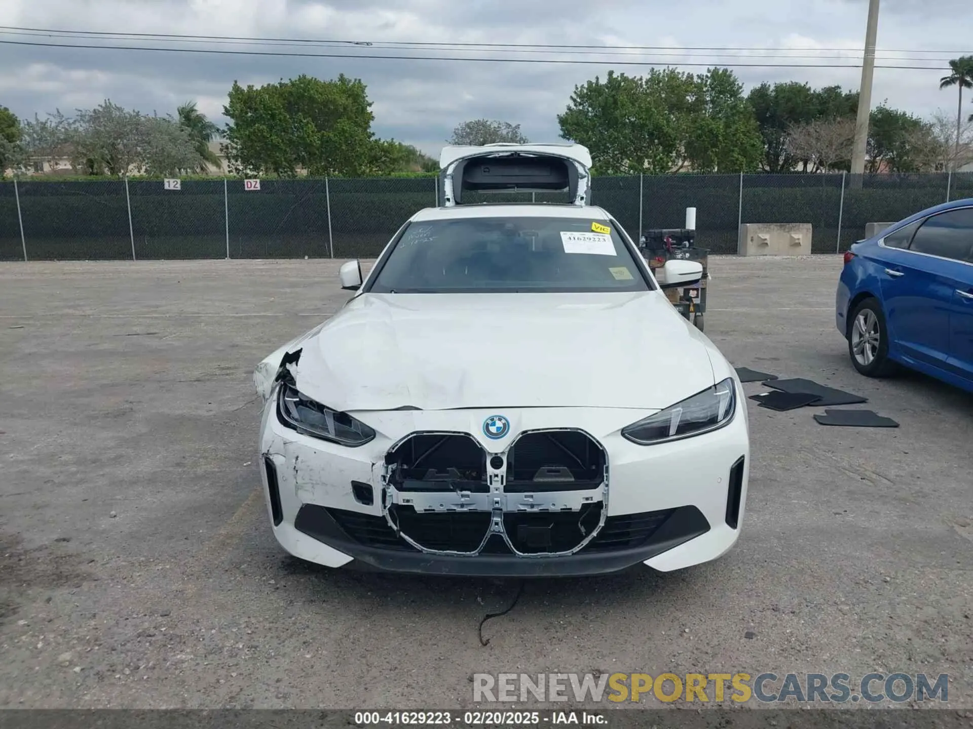 11 Photograph of a damaged car WBY23HD02SFT66503 BMW I4 2025