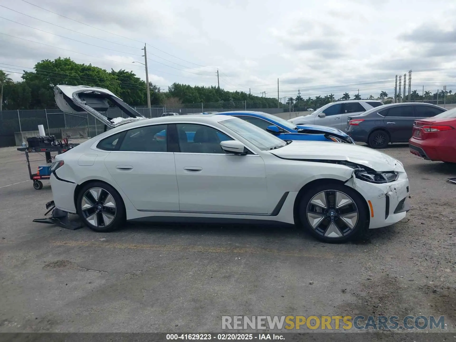 12 Photograph of a damaged car WBY23HD02SFT66503 BMW I4 2025