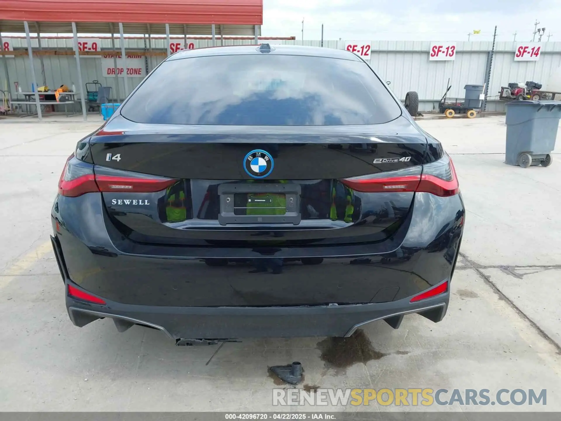 17 Photograph of a damaged car WBY23HD02SFU34895 BMW I4 2025