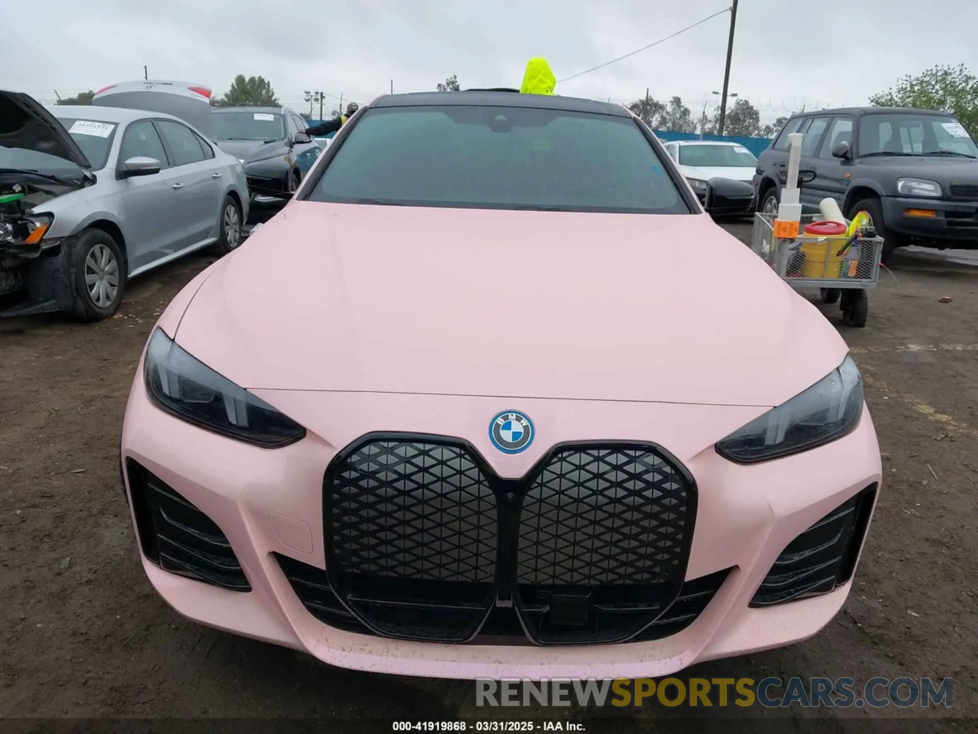 12 Photograph of a damaged car WBY23HD05SFU38553 BMW I4 2025