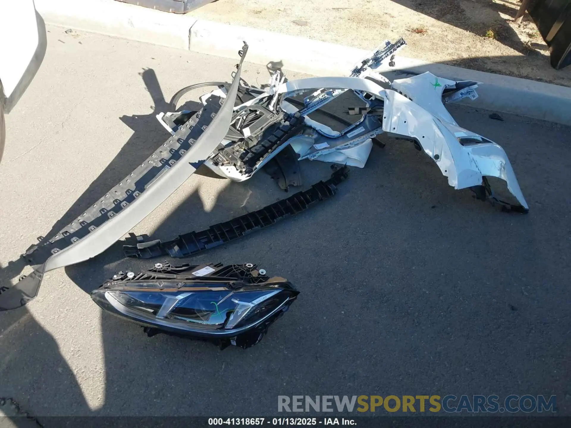 12 Photograph of a damaged car WBY23HD07SFT87881 BMW I4 2025