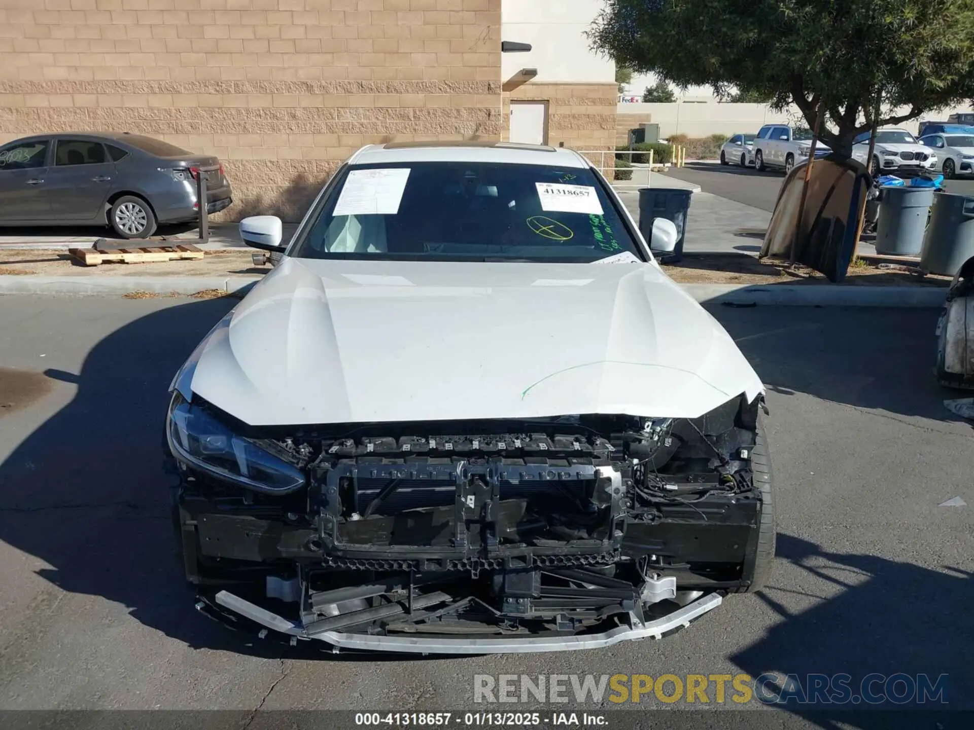 13 Photograph of a damaged car WBY23HD07SFT87881 BMW I4 2025