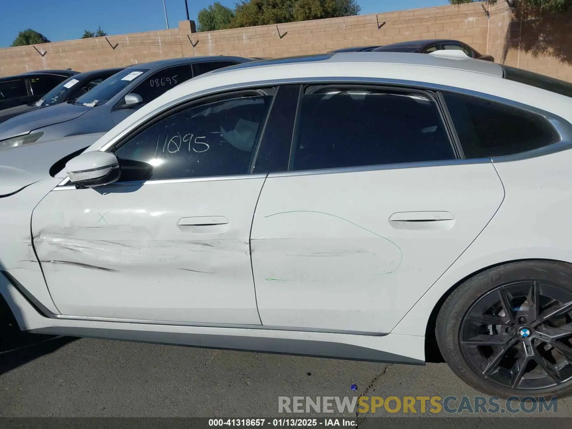 15 Photograph of a damaged car WBY23HD07SFT87881 BMW I4 2025