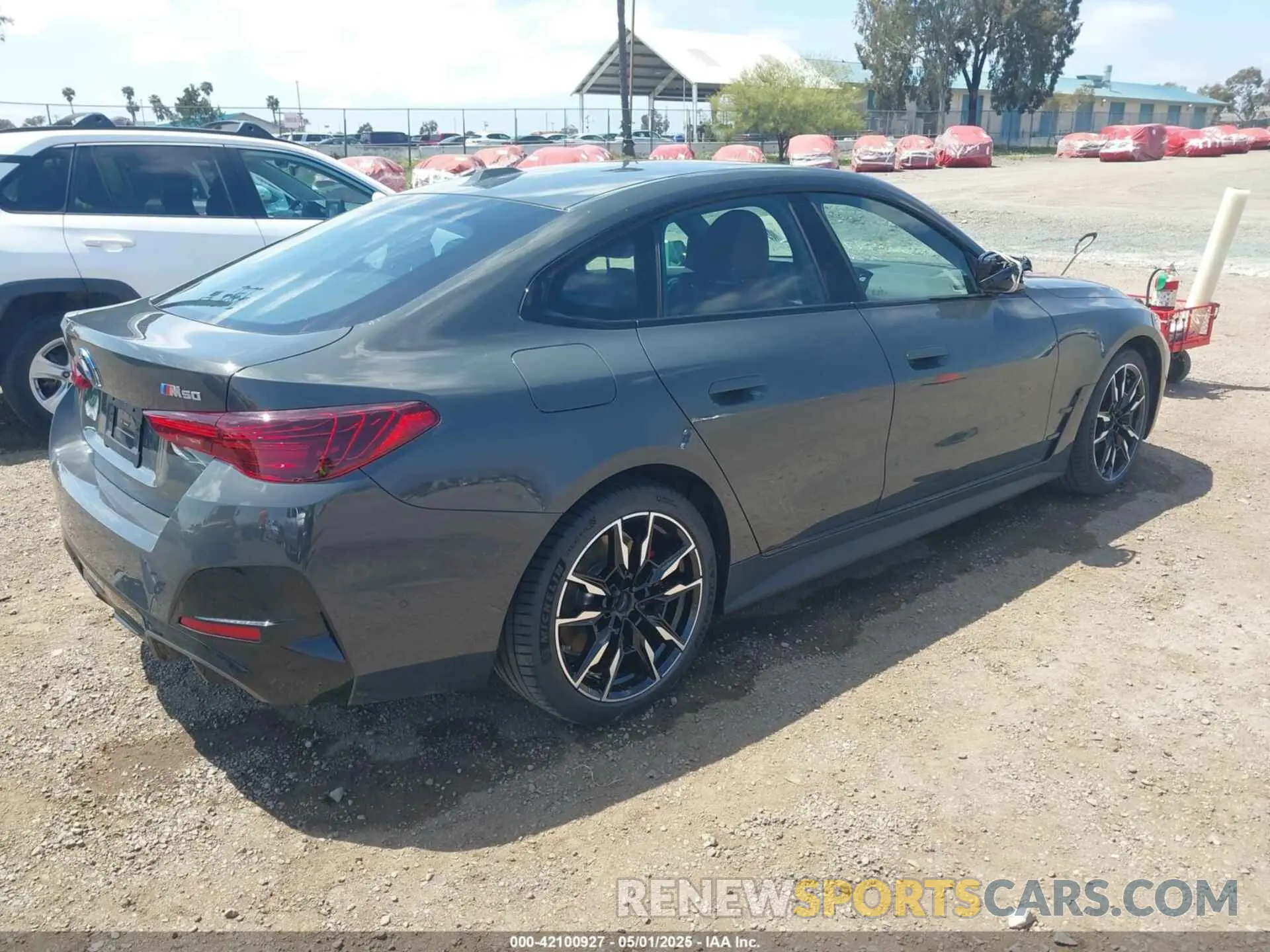 4 Photograph of a damaged car WBY33HD06SFU31826 BMW I4 2025