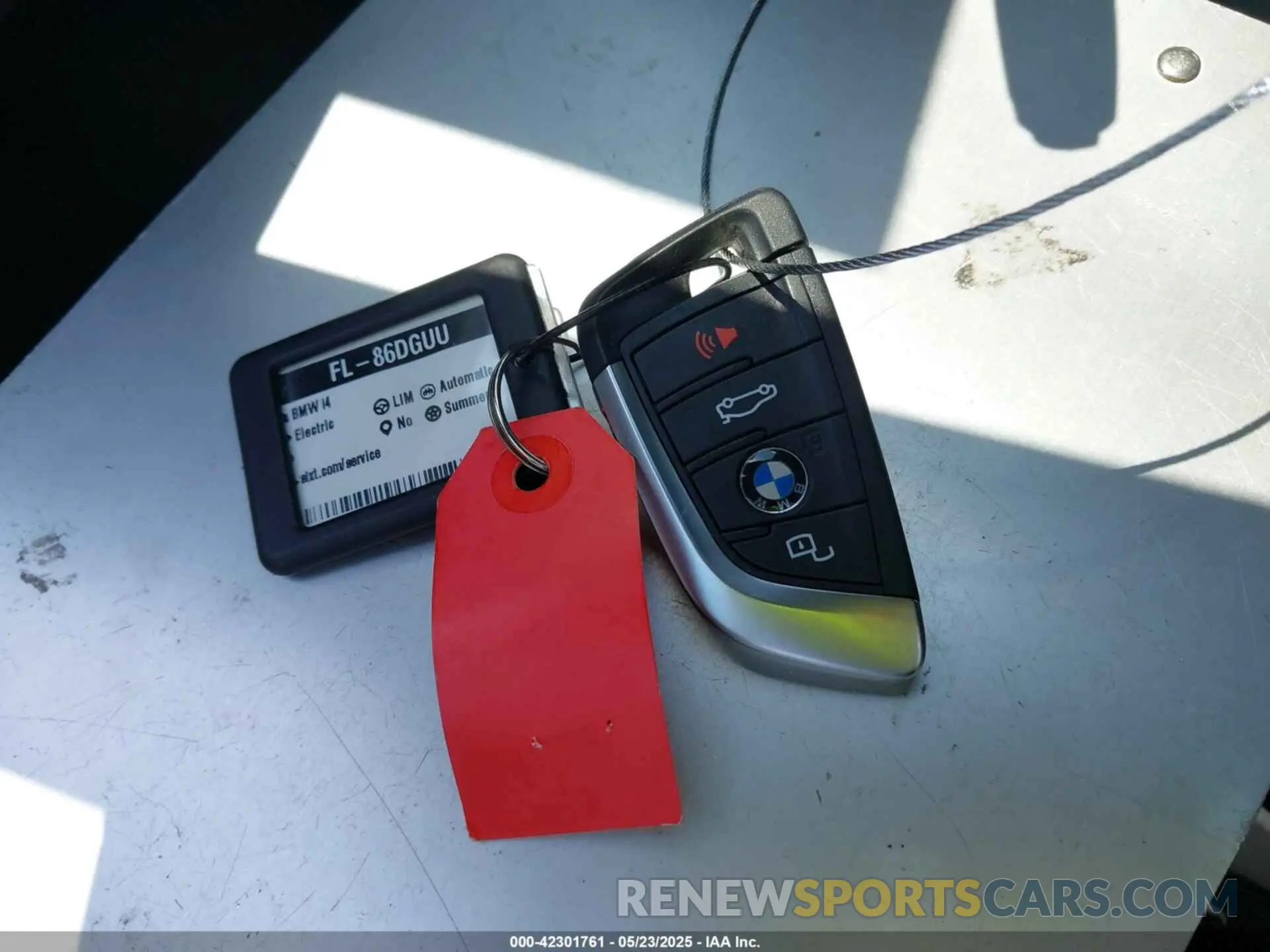 11 Photograph of a damaged car WBY43HD0XSFT98768 BMW I4 2025